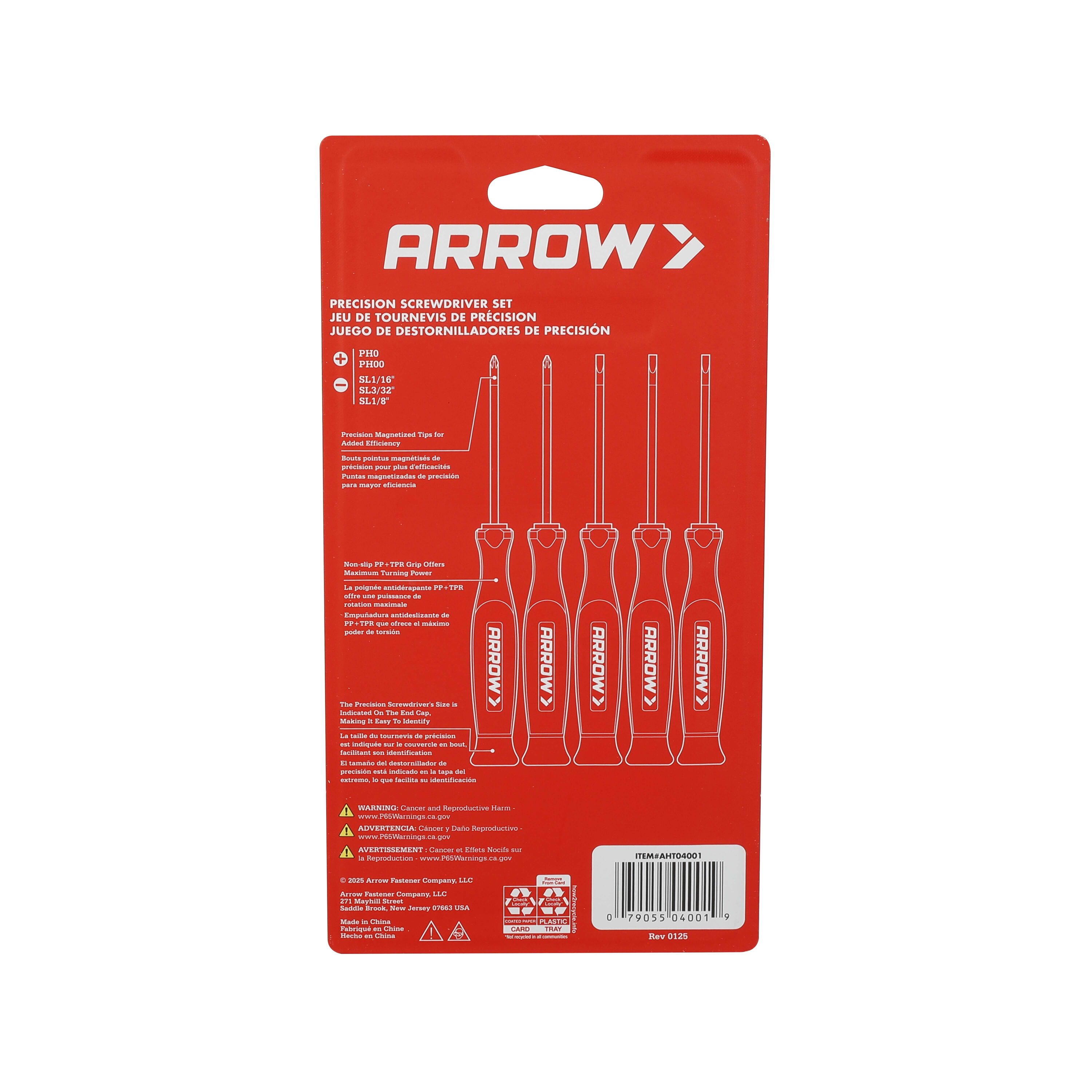 Arrow Fastener AHT04001 Screwdrivers-Individual - View #6