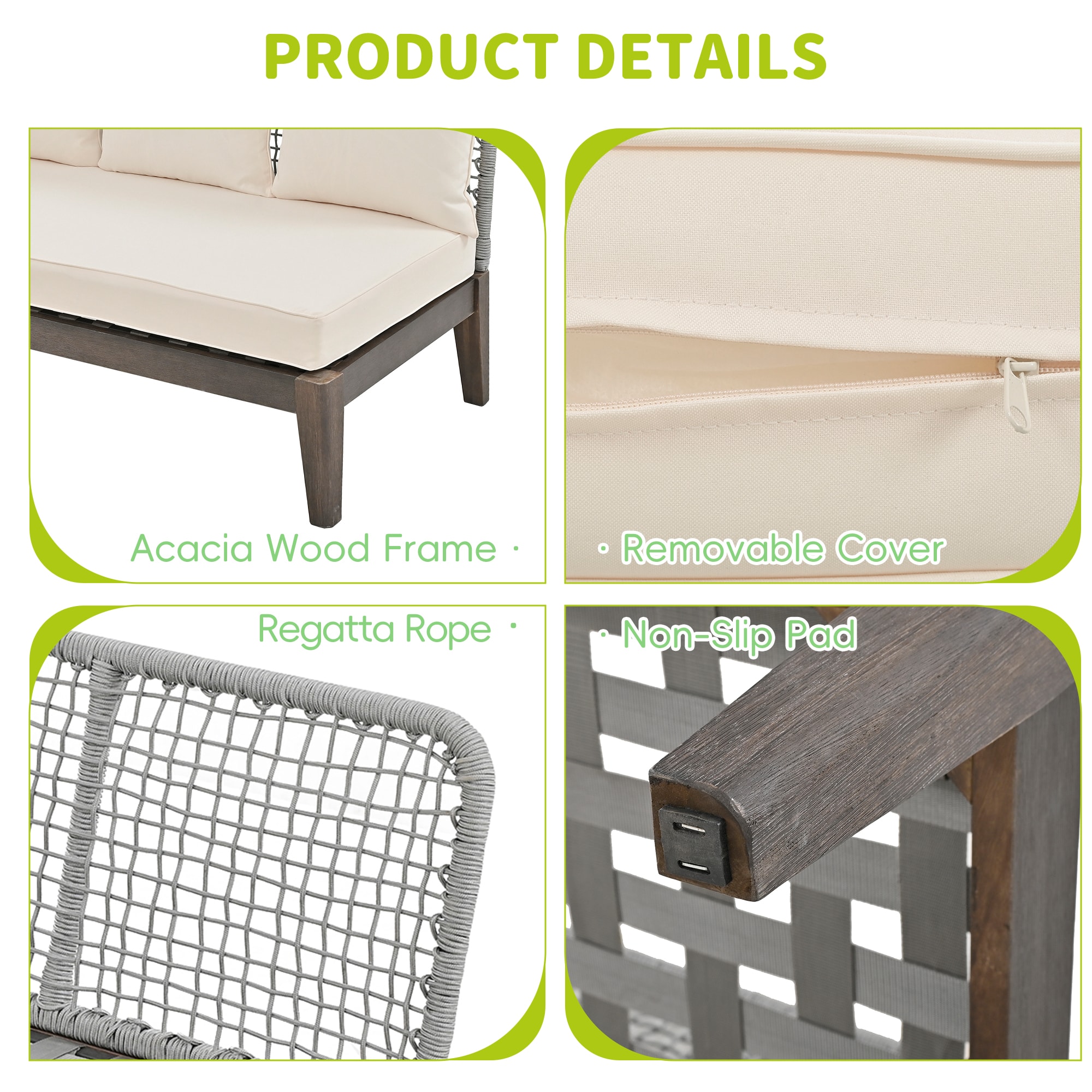AHIOU HOME ZAAHG-0011AAESF Patio-Sofas-Daybeds - View #8