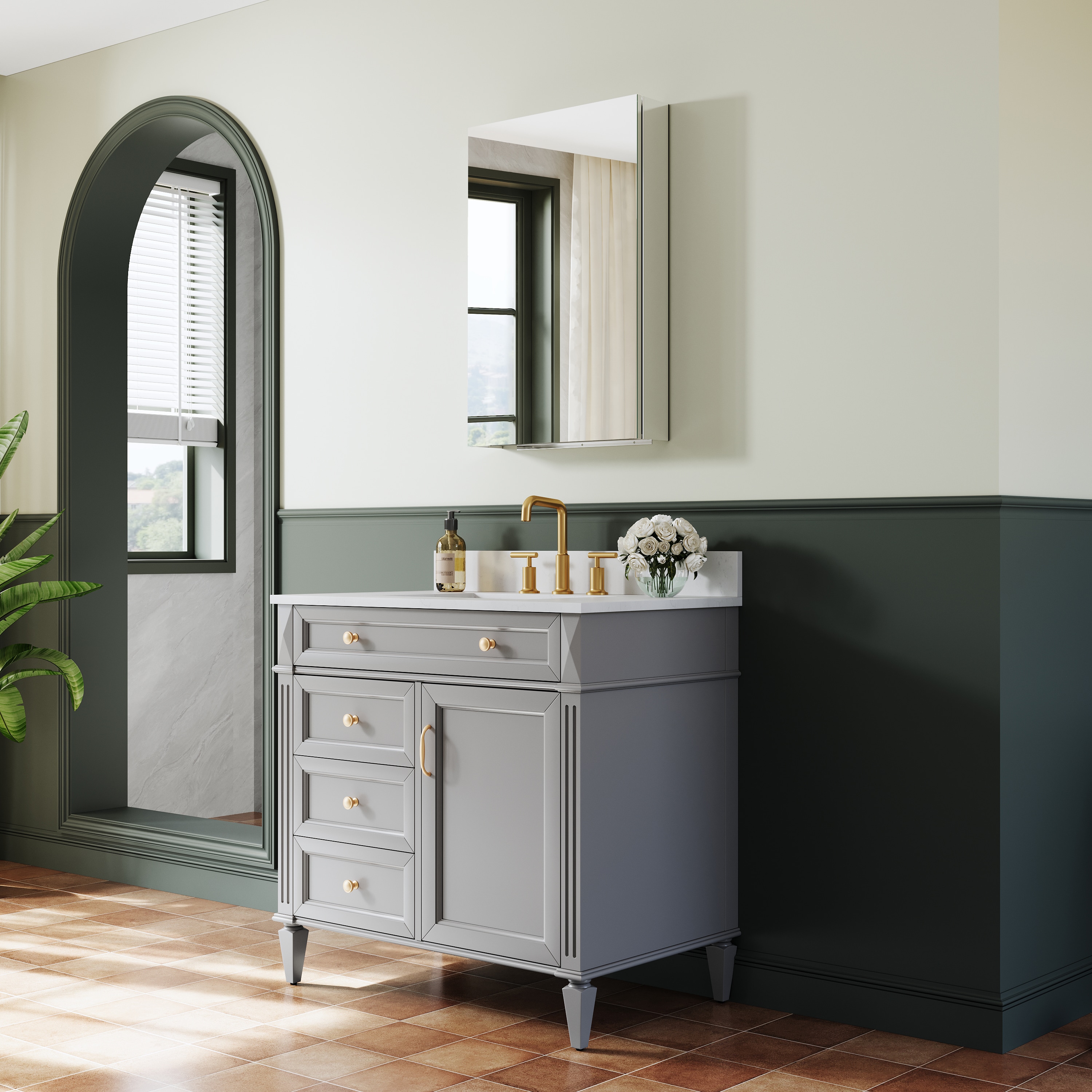 CALVON RCRS-2030MC Bathroom-Medicine-Cabinets - View #13