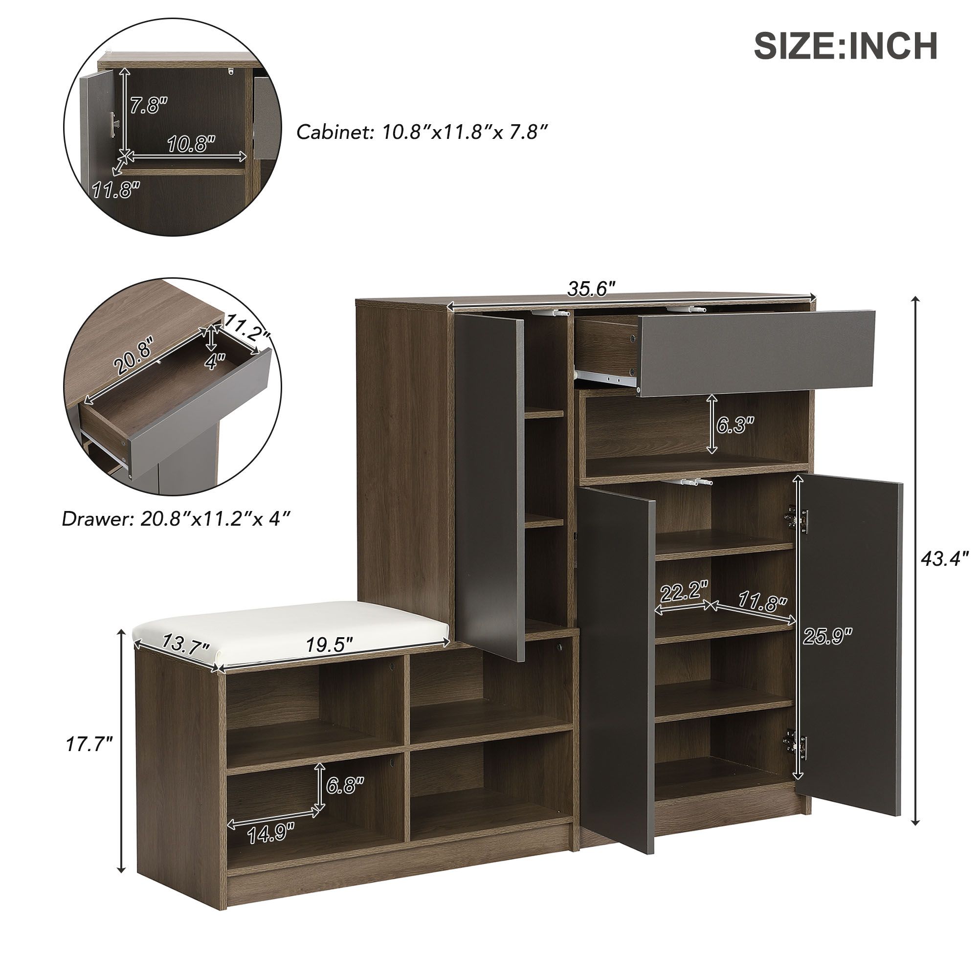 Yiekholo LL-1869AAE Shoe-Racks - View #4