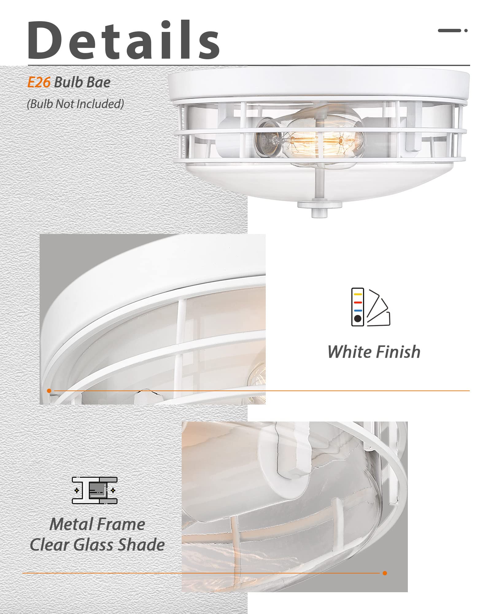 LTMATE LS4FTJ55-F WH flushmounts - View #2
