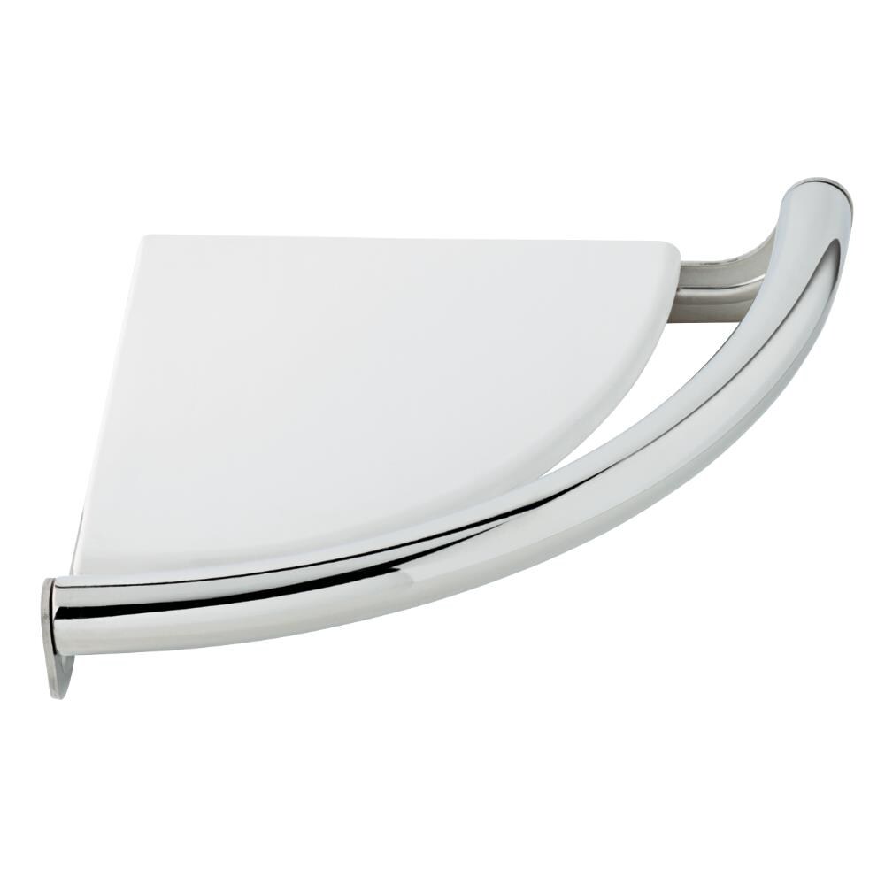 Invisia Corner Shelf Brushed Stainless