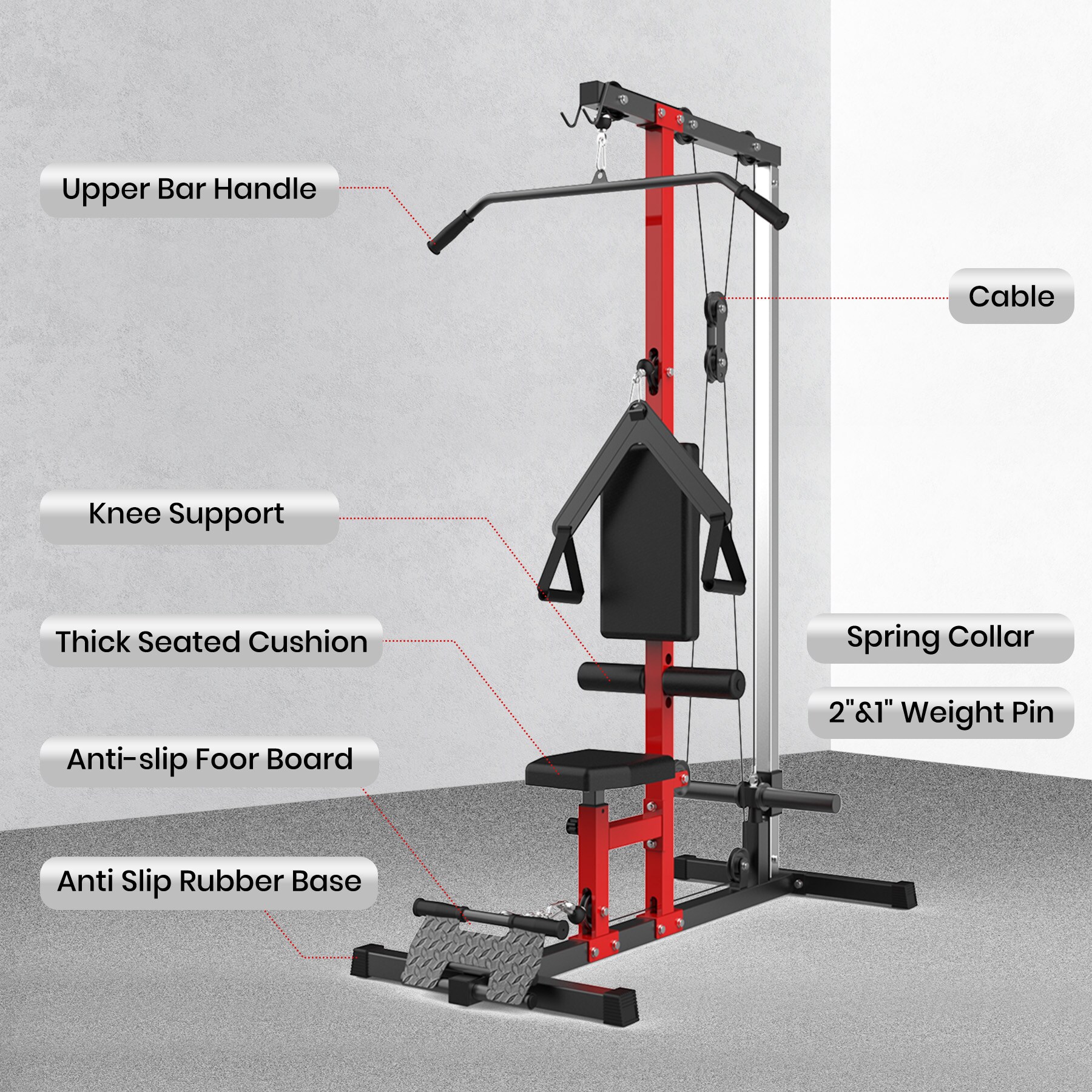 IdealHouse BZB-Z667Z45M Lat-Pull-Down-Machines - View #8