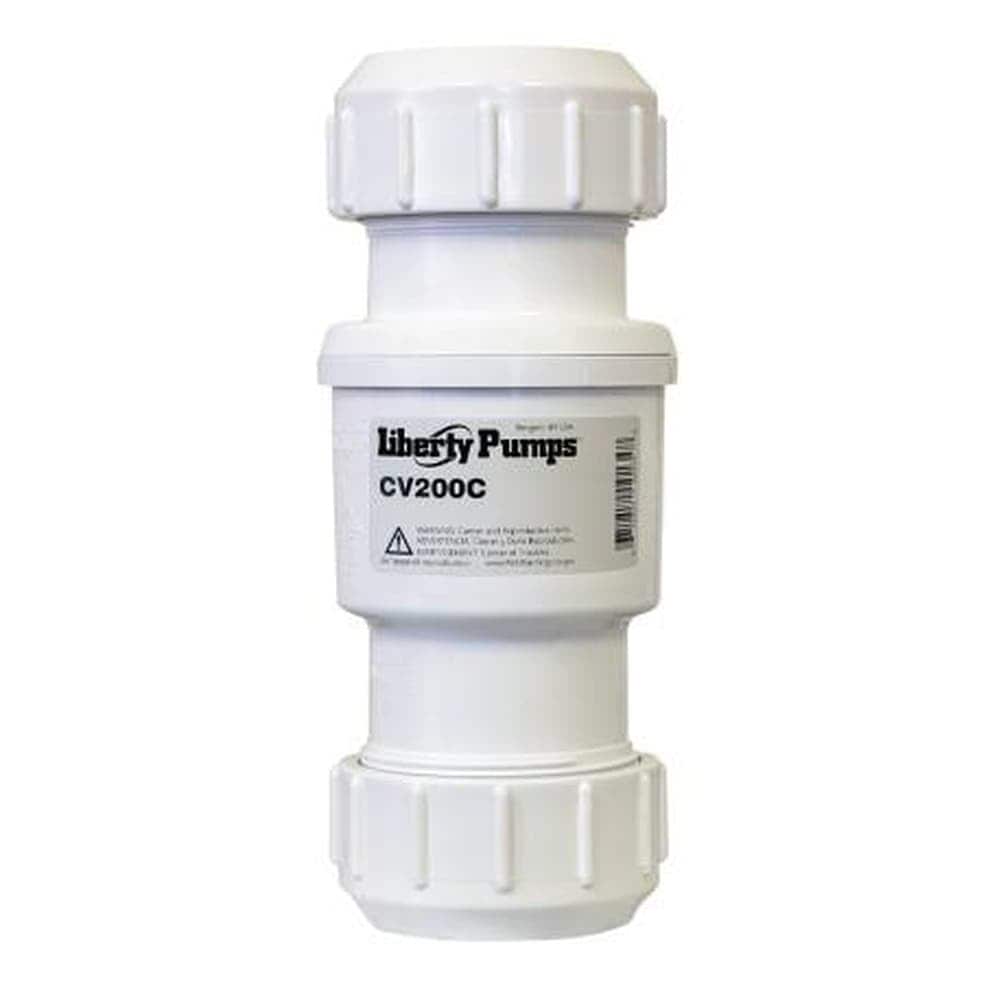 Liberty Pumps CV300C Check valve 3-inch HD PVC compression fit