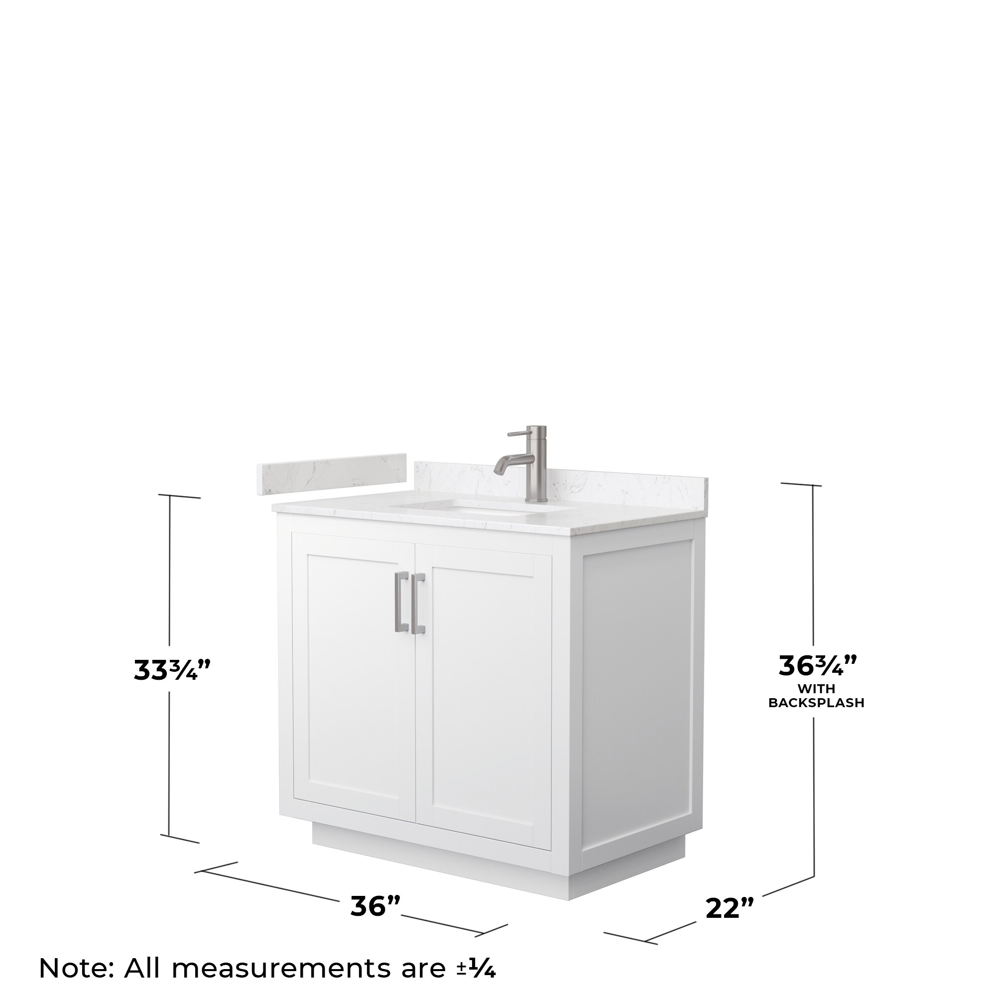 Wyndham Collection WCF292936SWHC2UNSMXX Bath-Vanity-Combo - View #5