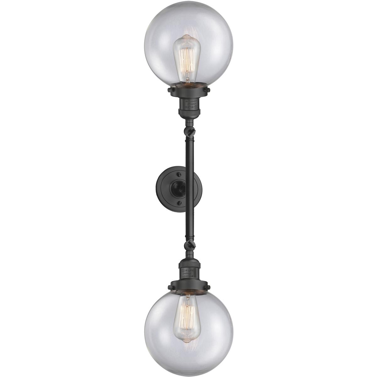 Innovations Lighting - 208-OB-G202-8 Franklin Restoration Large Beacon Bathroom Vanity Light