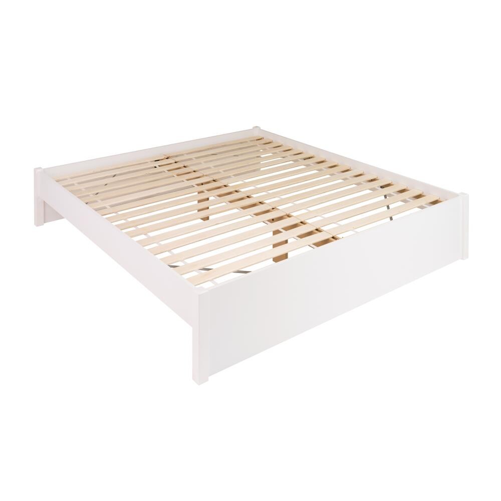Prepac WBSK-1302-2K Select White King Composite Platform Bed