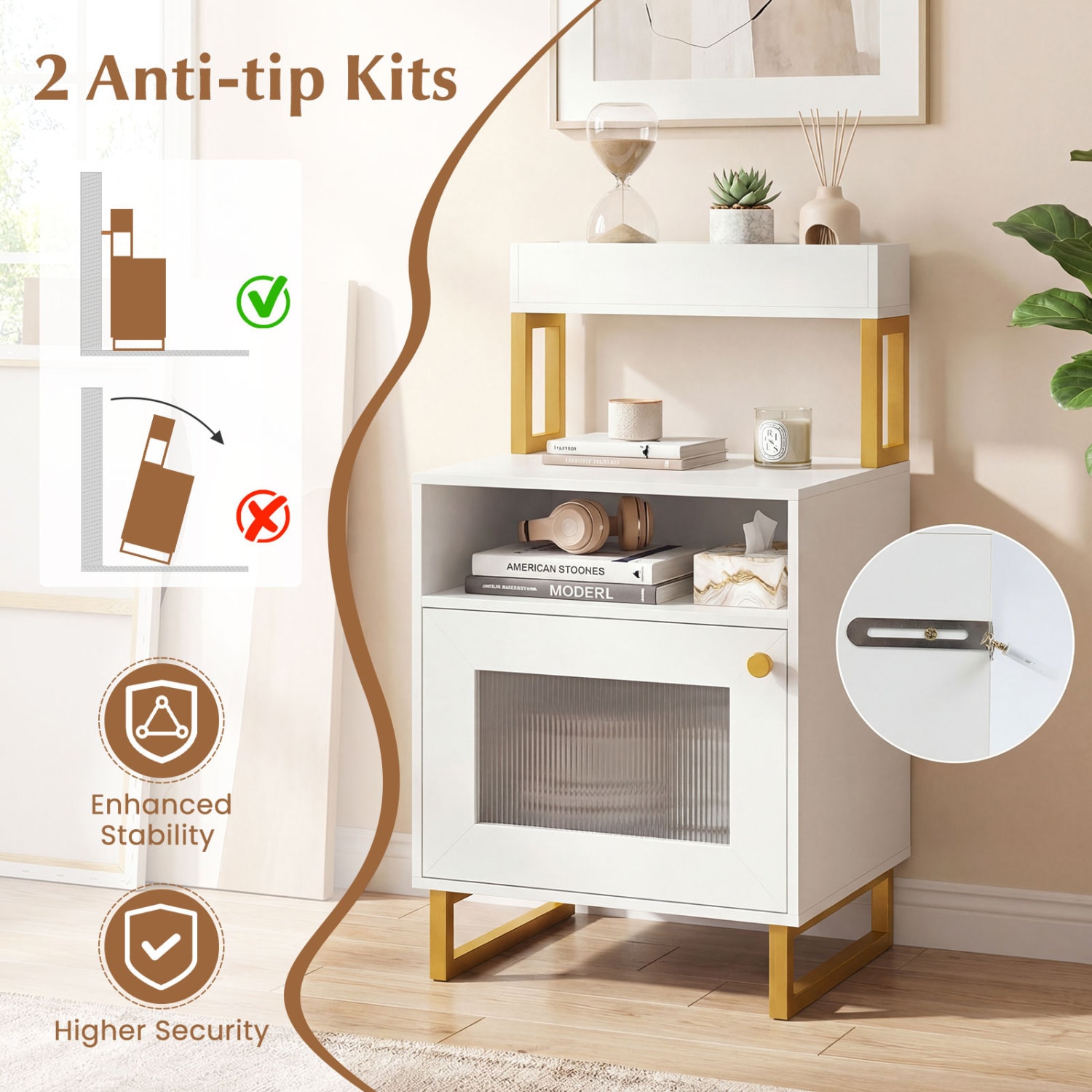 Volenca VOL-QJYURM nightstands - View #7