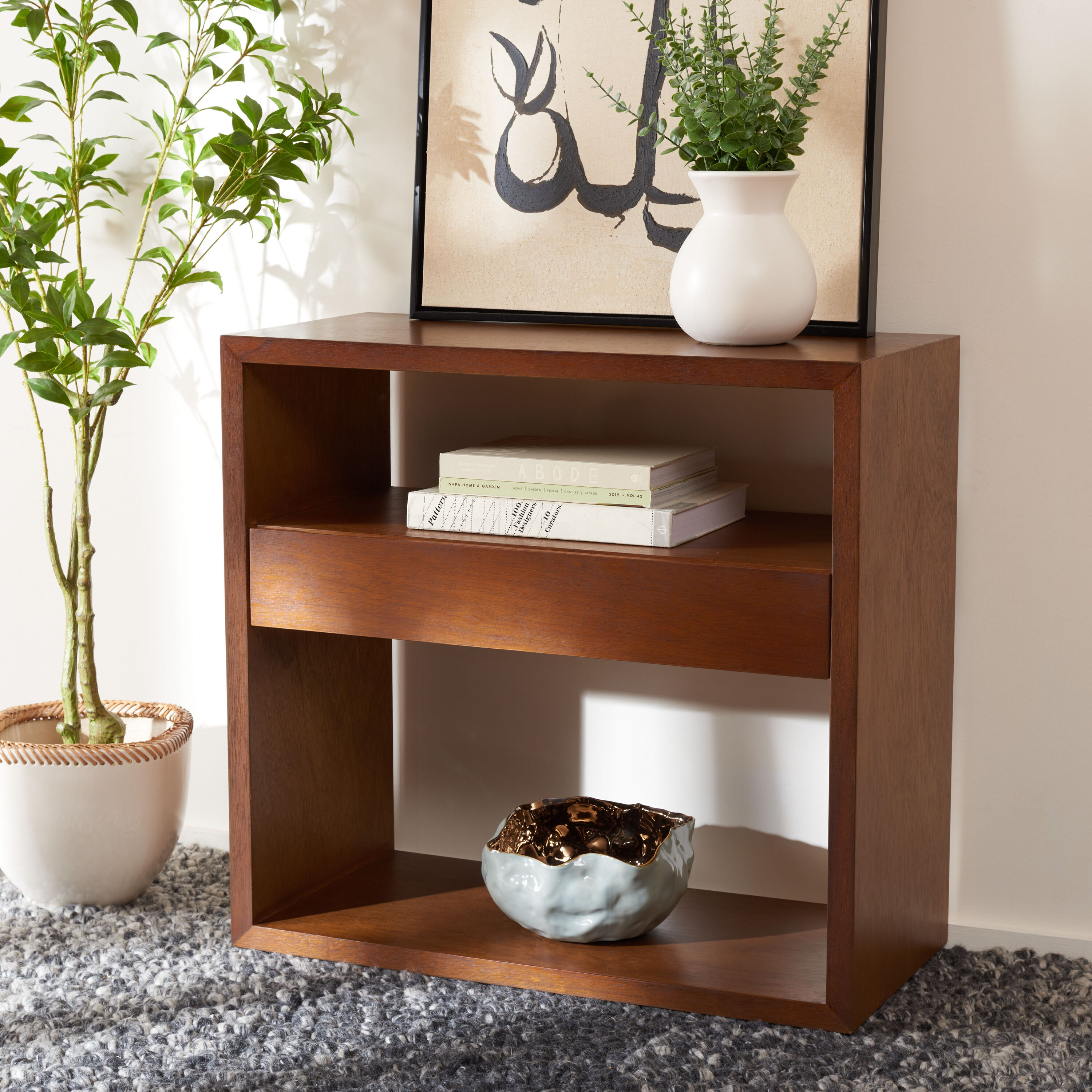 Safavieh CNS6605A Munson Casual Nc Coating Console table