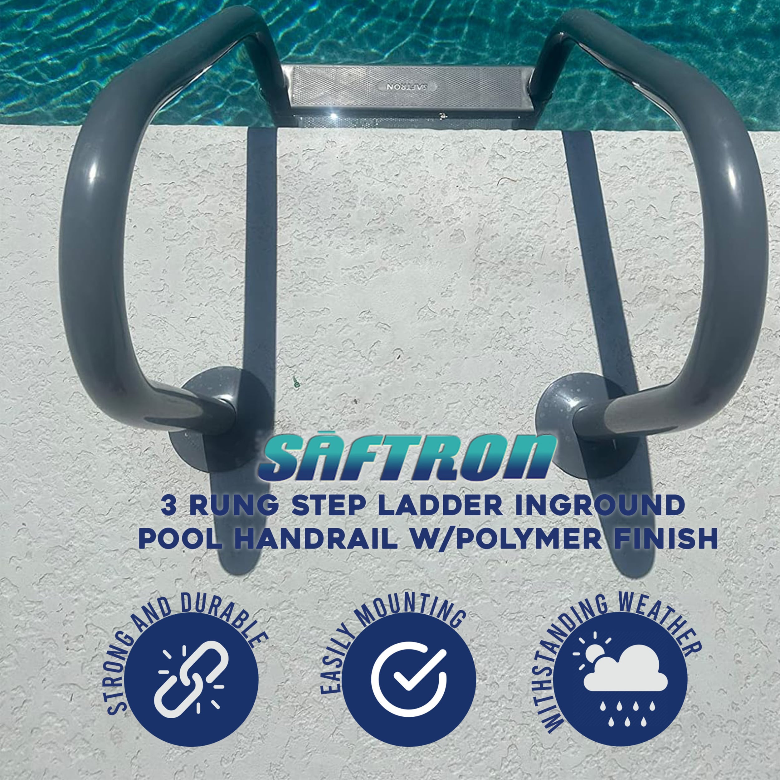 Saftron 97648 Above-Ground-Pool-Lad-Steps - View #6