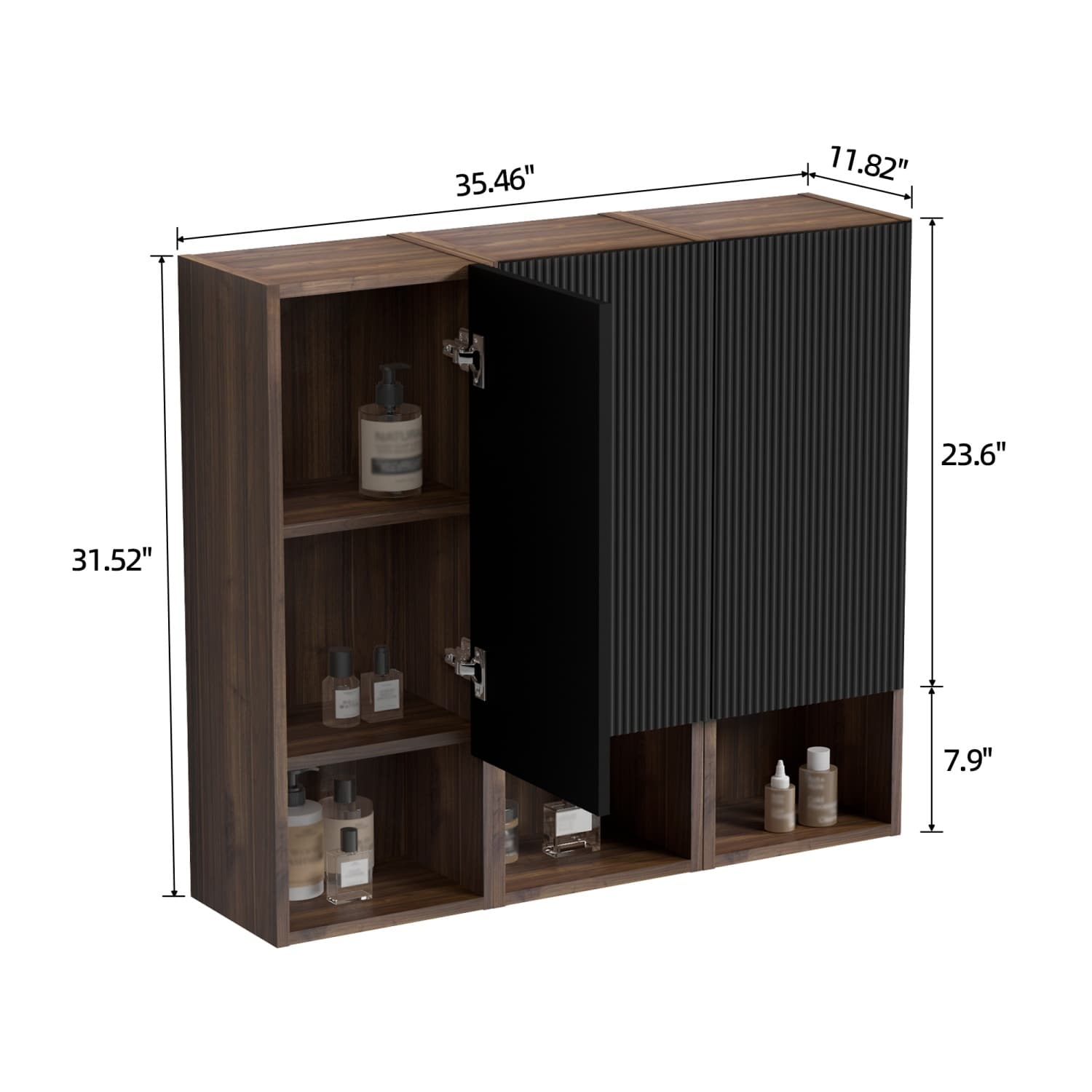 Vanityfus VF-AH-00181 Bathroom-Wall-Cabinets - View #3