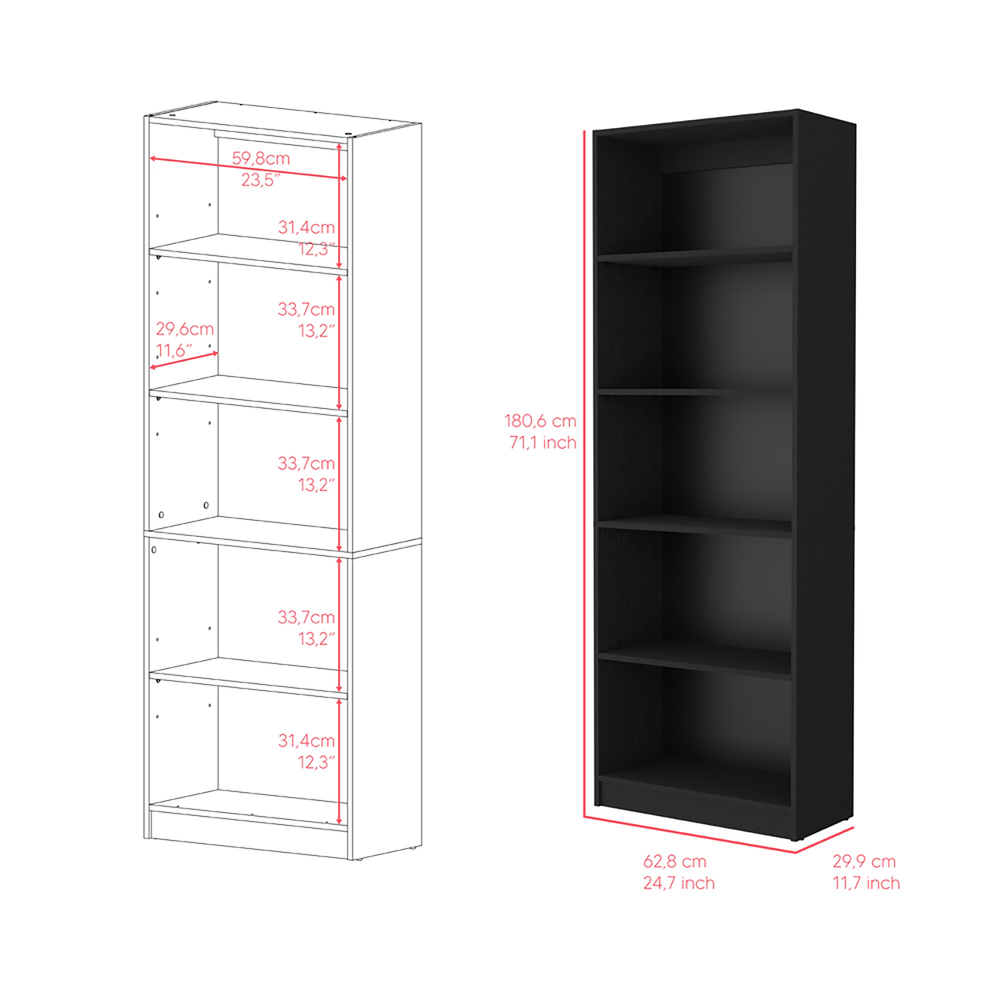 Sumyeg HBZ-22568 bookcases - View #8