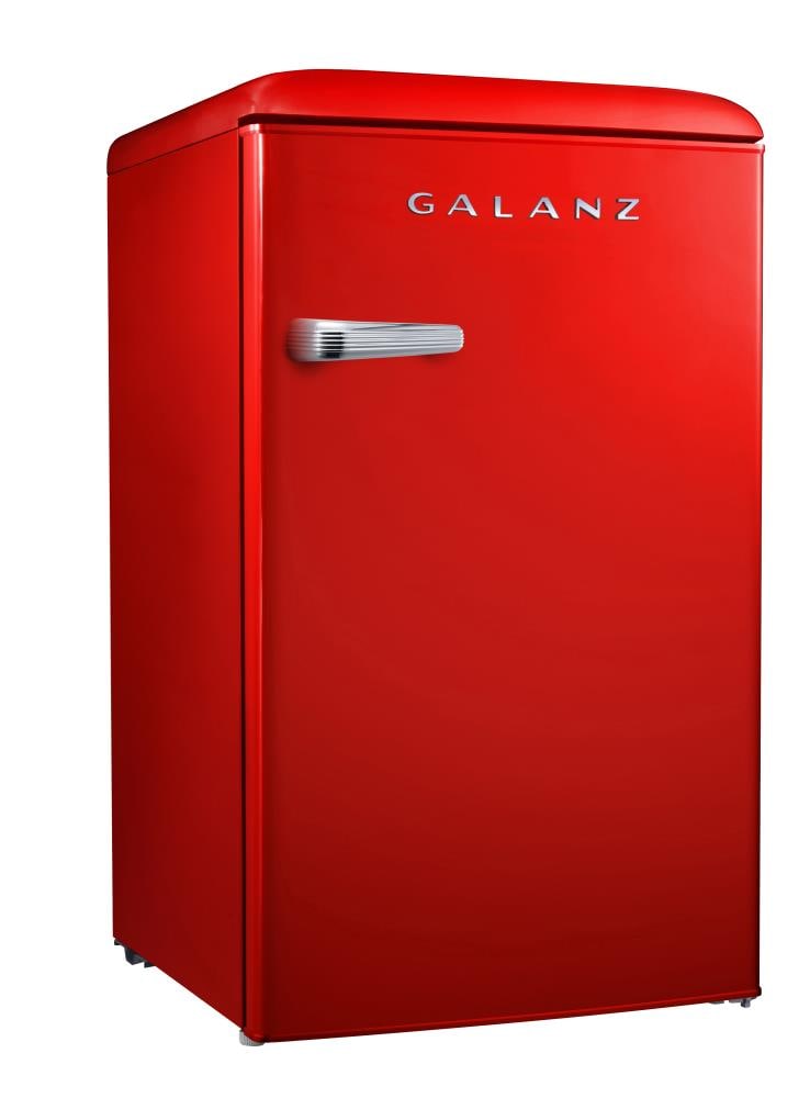 Galanz Galanz Retro 3.5-cu ft Standard-depth Mini Fridge (Retro Red) ENERGY  STAR at