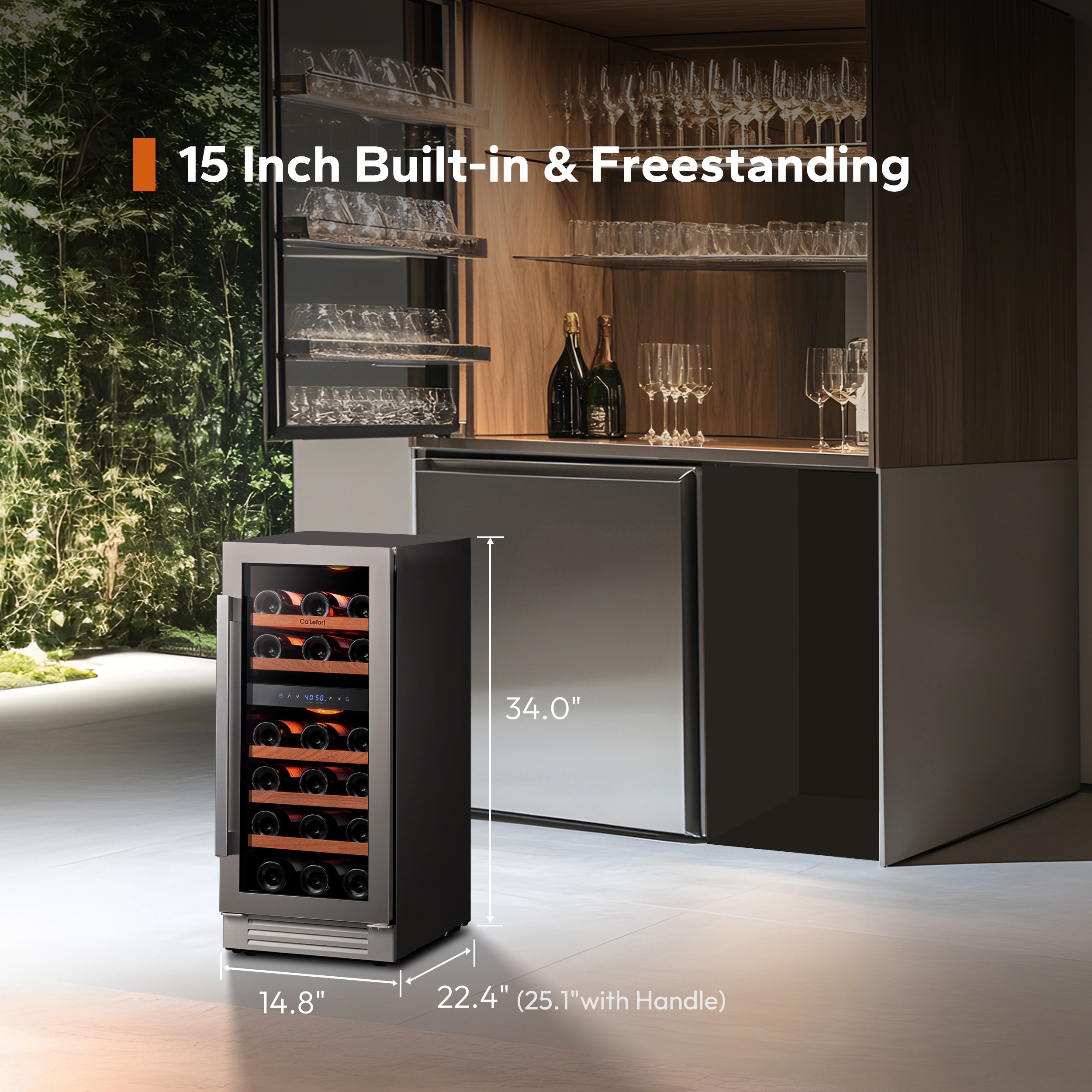 Ca'Lefort CLF-WD15-LS Wine-Chillers - View #2