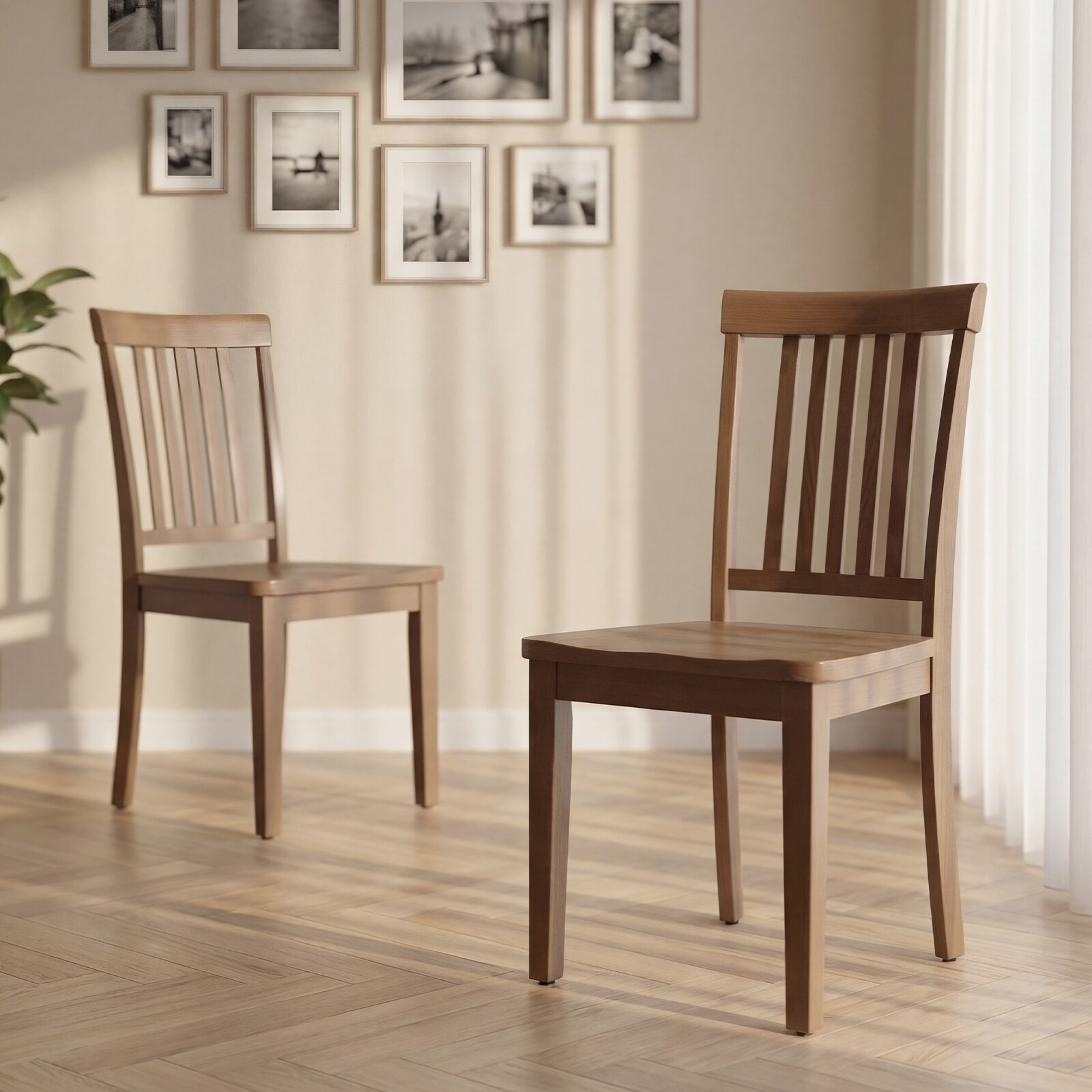 ViviHav LS-D6203-LBR Dining-Chairs - View #2