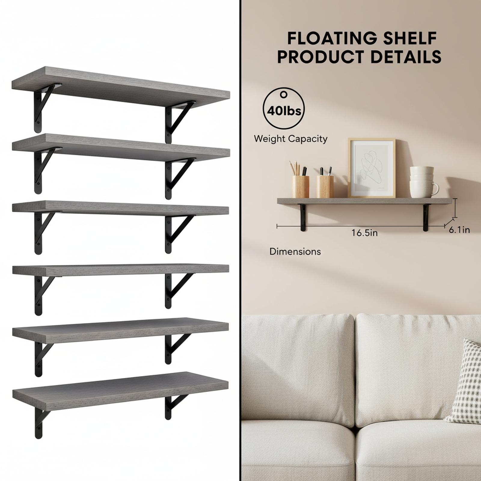 Baginizer BAGINIZER000374 Wall-Mounted-Shelving - View #3