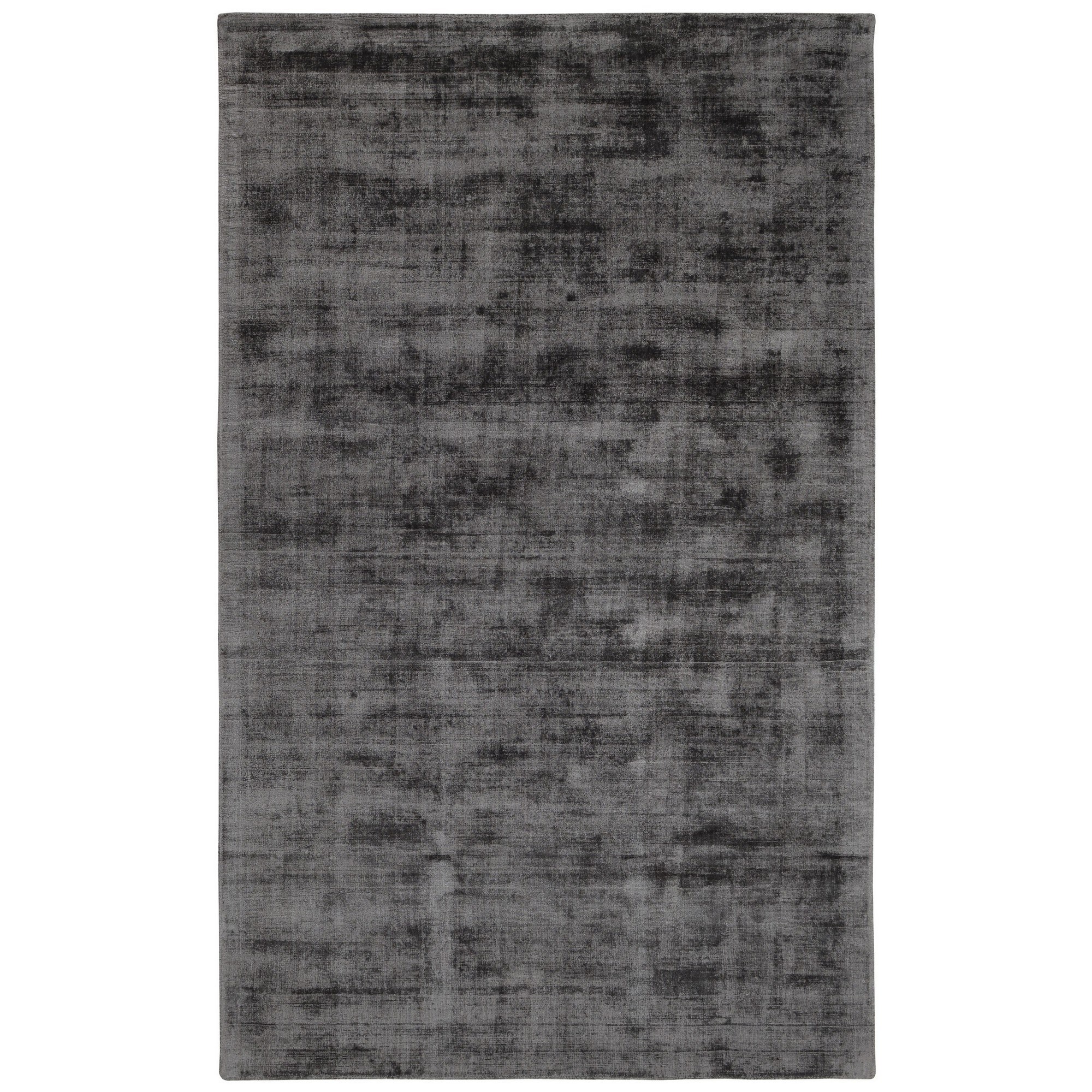 Benzara BM297393 Tufted Rayon Gray Rectangular Indoor/Outdoor Area rug