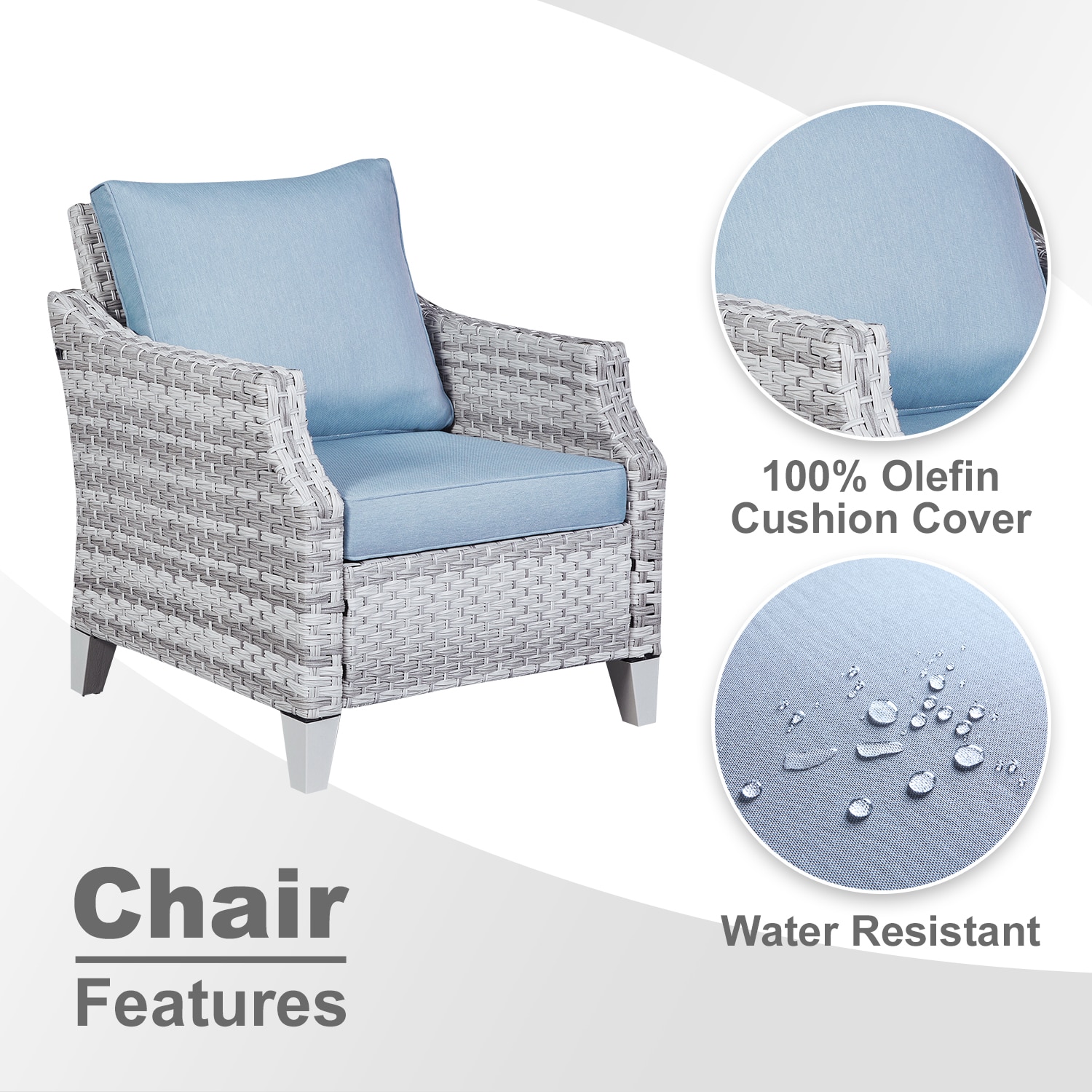 Rilyson FS051-1 Patio-Chairs - View #5