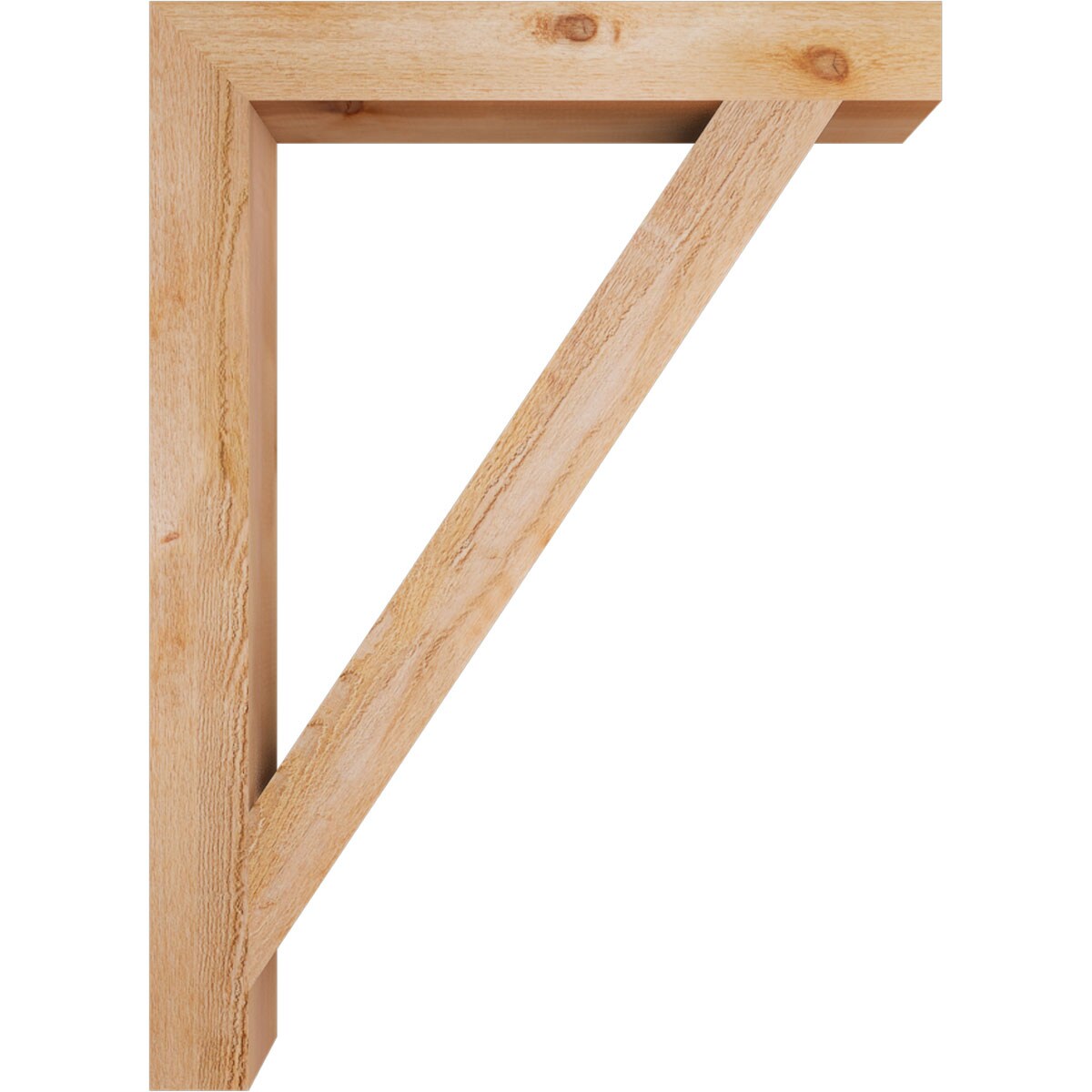 Ekena Millwork BKT04X32X44TRA05RWR Exterior-Brackets-Braces - View #3