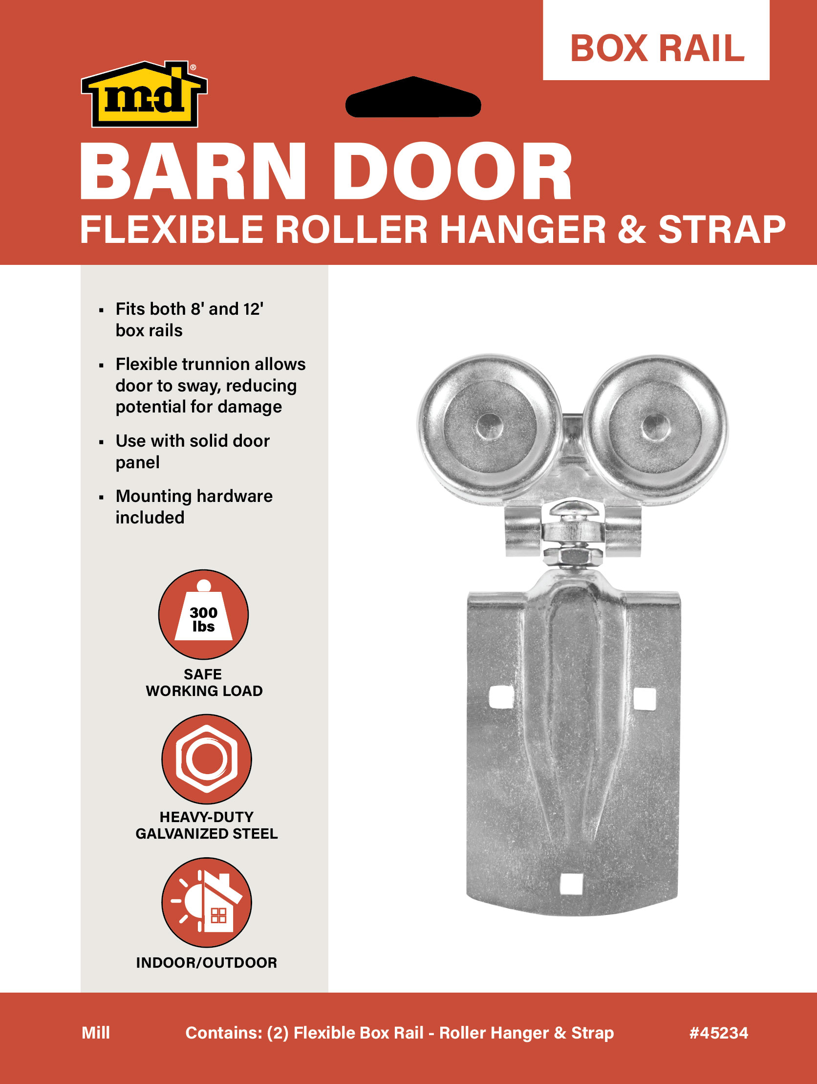 M-D 45234 Barn-Door-Roller-Kits - View #4