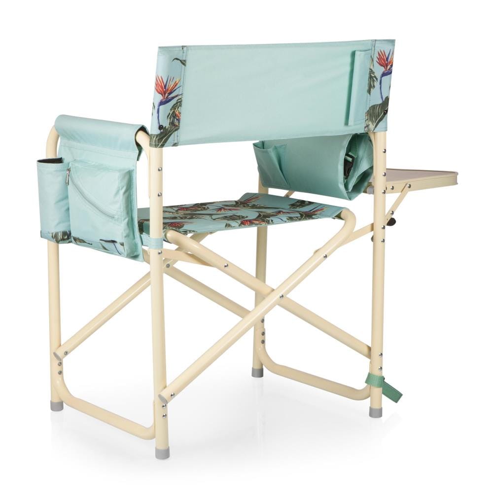 Picnic Time Polyester Tropical Foliage Pattern with Beige Accents Folding  Camping Chair (Adjustable and Carrying Strap/Handle Included) in the Beach   Camping Chairs department at