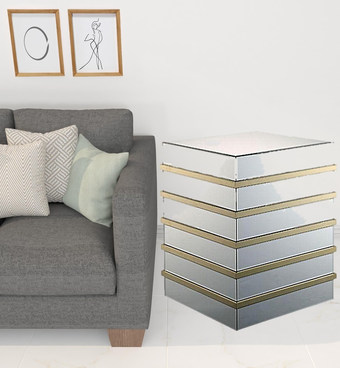 HomeRoots 4000486350 End-Tables - View #2