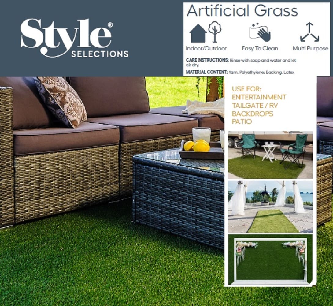 Style Selections RBSOL-8240-SP-0808 Precut-Artificial-Grass - View #2