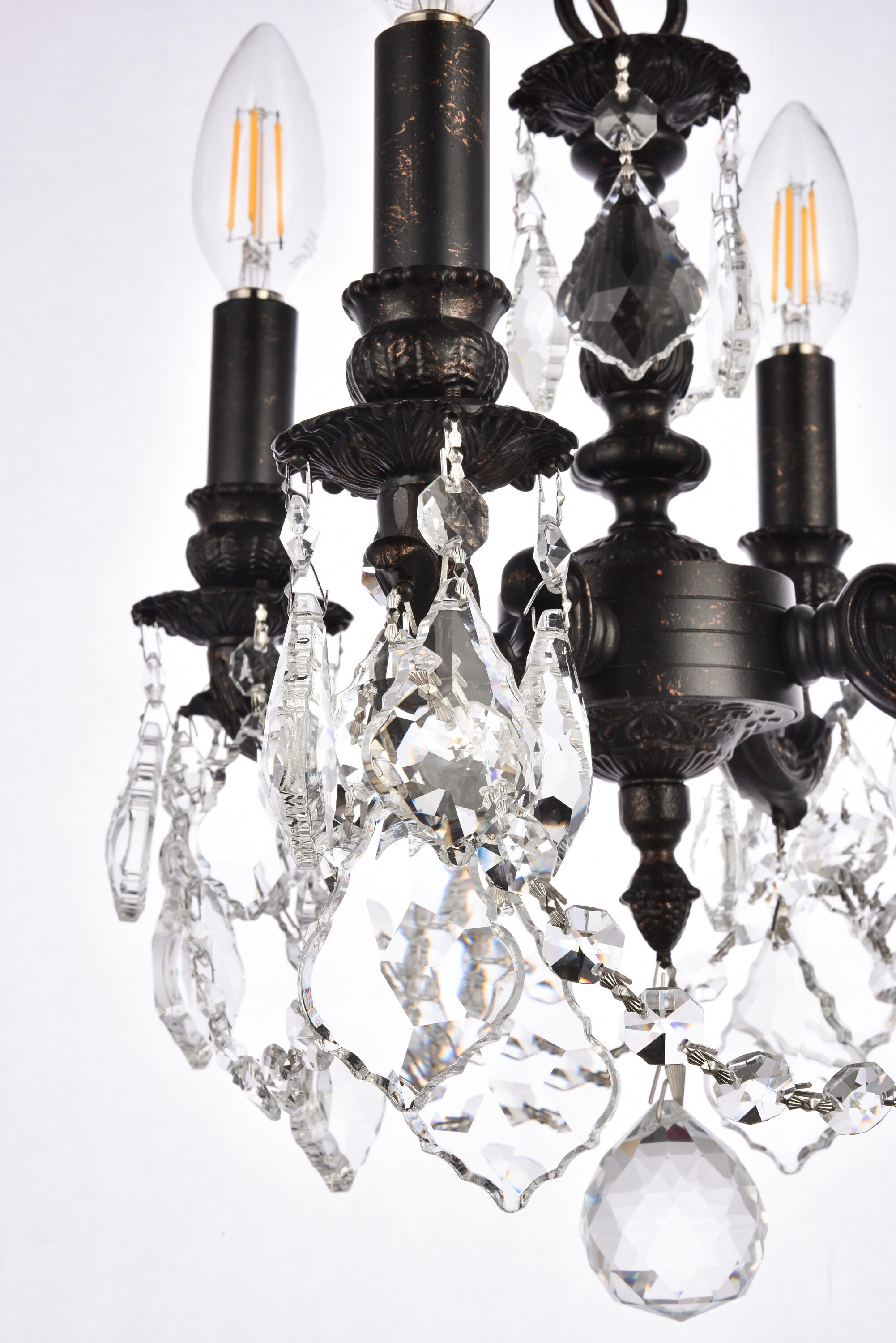Elegant Decor HF27312D10DBRC Pendant-Lights - View #4