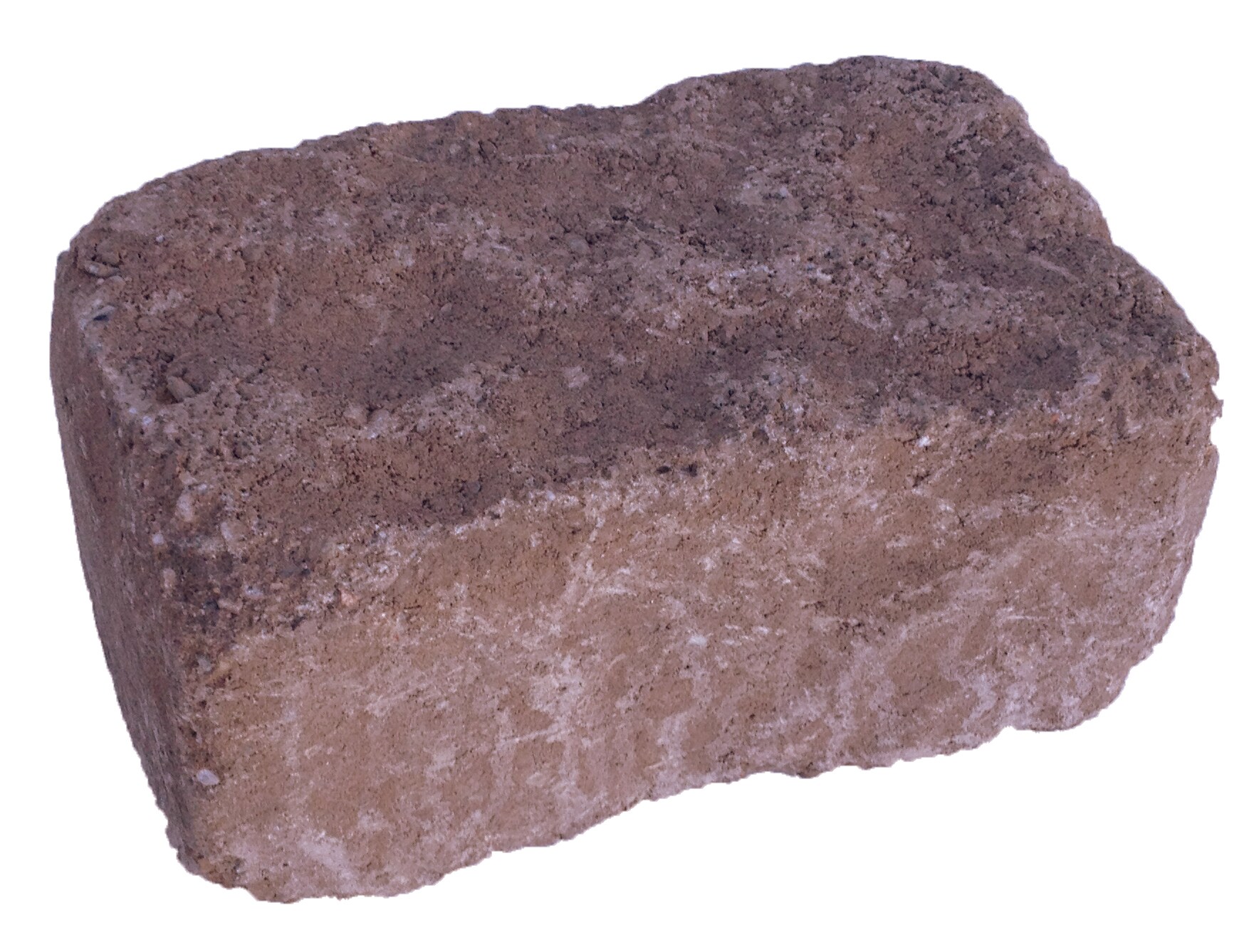  30772 5.8-in H x 11.7-in L x 6.5-in D Tan/Brown Concrete Retaining Wall Block