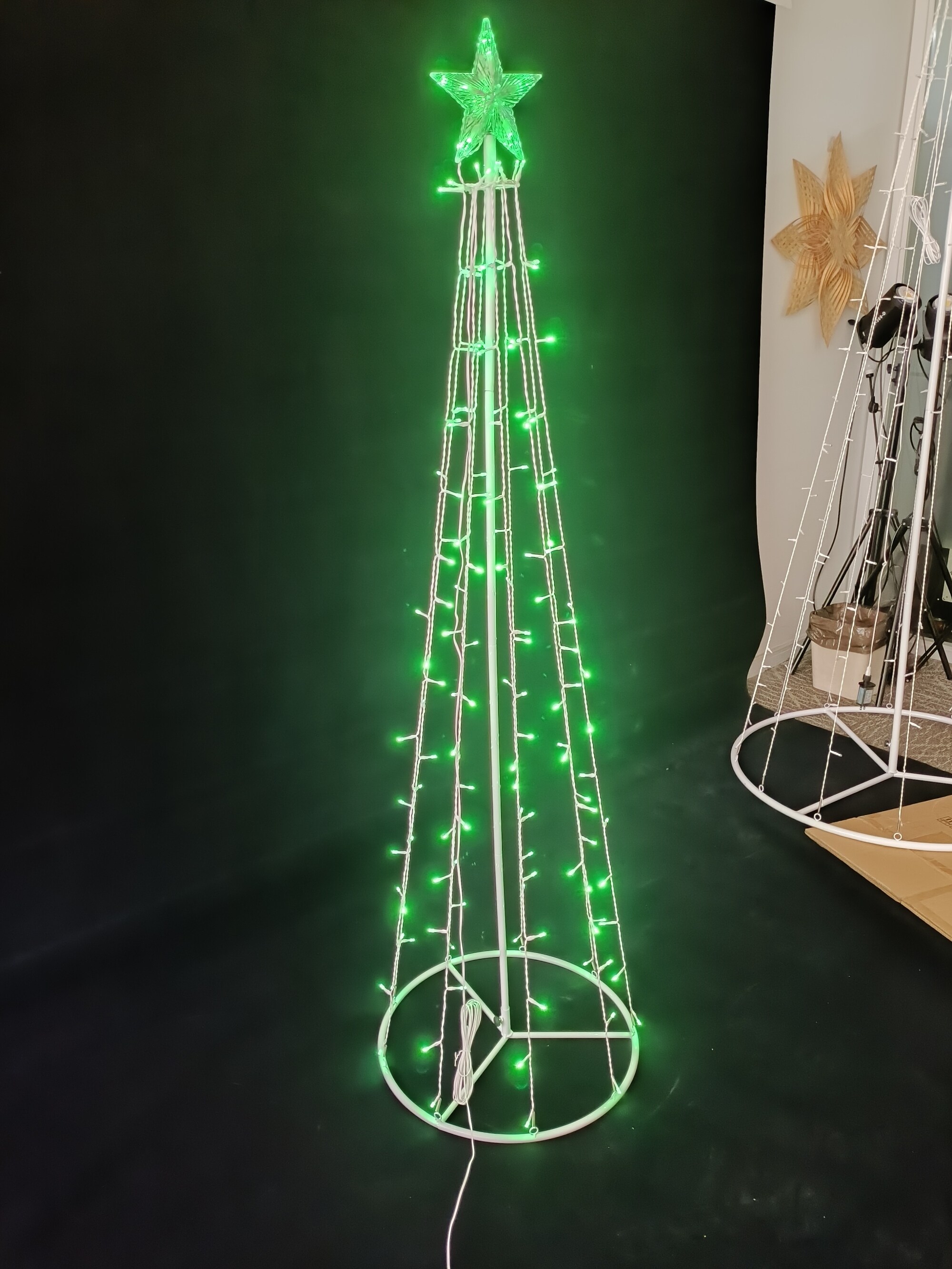 Hi-Line Gift 37510-GN Artificial-Christmas-Trees - View #2