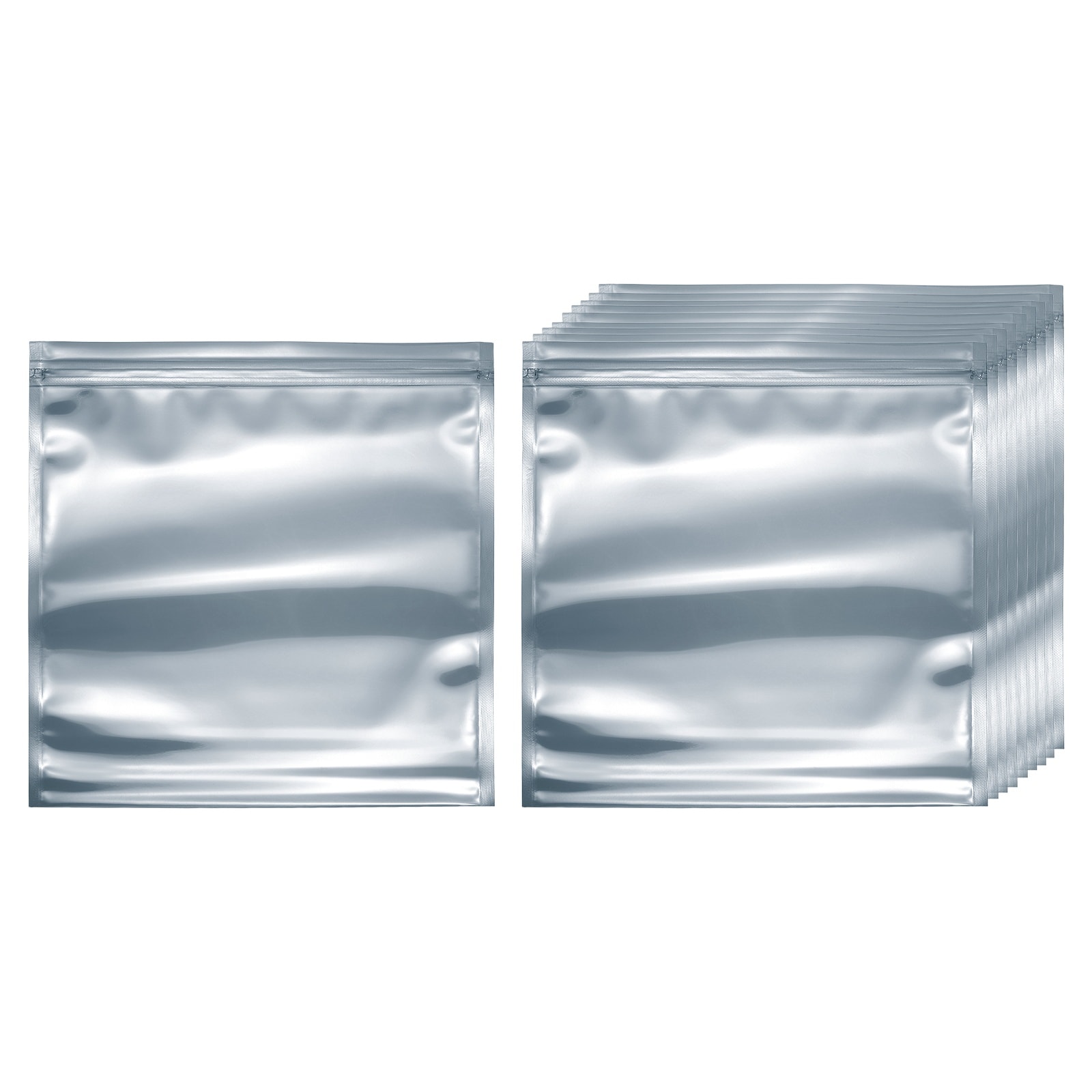 Unique Bargains 100pcs Anti Static Bags 8 x 8 Inch/20 x 20cm Resealable ESD Shielding Antistatic Bag for GPU Hand Drive SSD Electronic Devices #S26073001UX0238