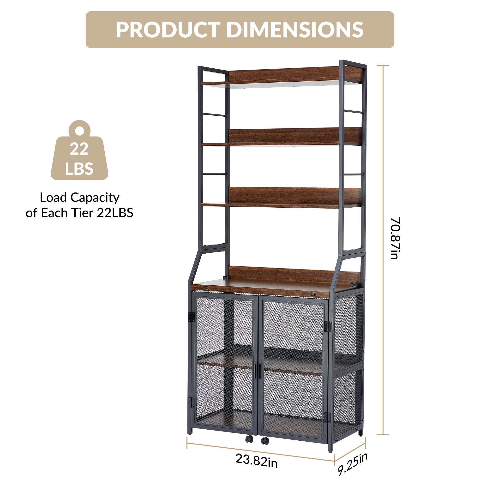 Garvee BWB-1PGRS14 bookcases - View #3