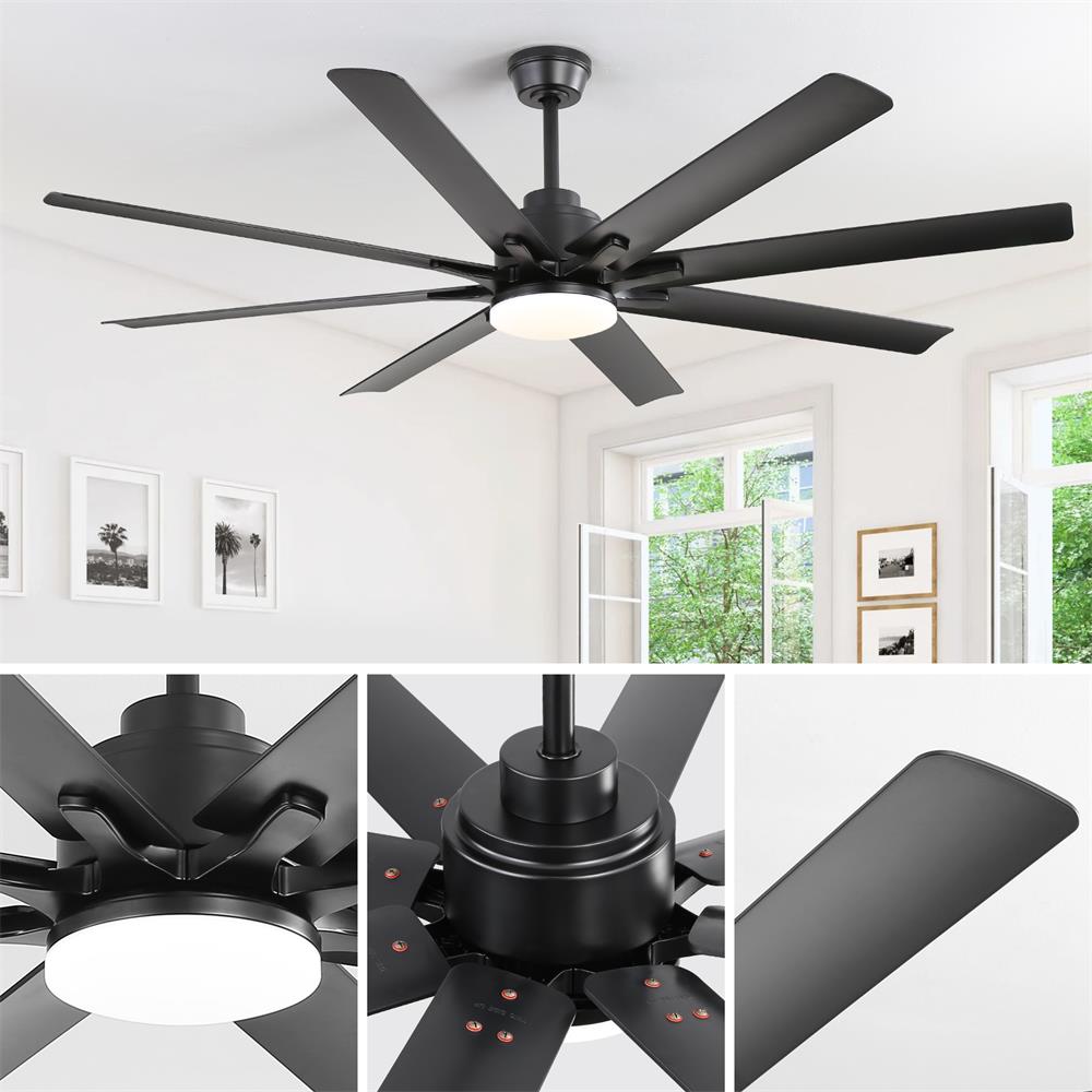 Sofucor LW-66K002SMTY-BK Ceiling-Fans - View #10
