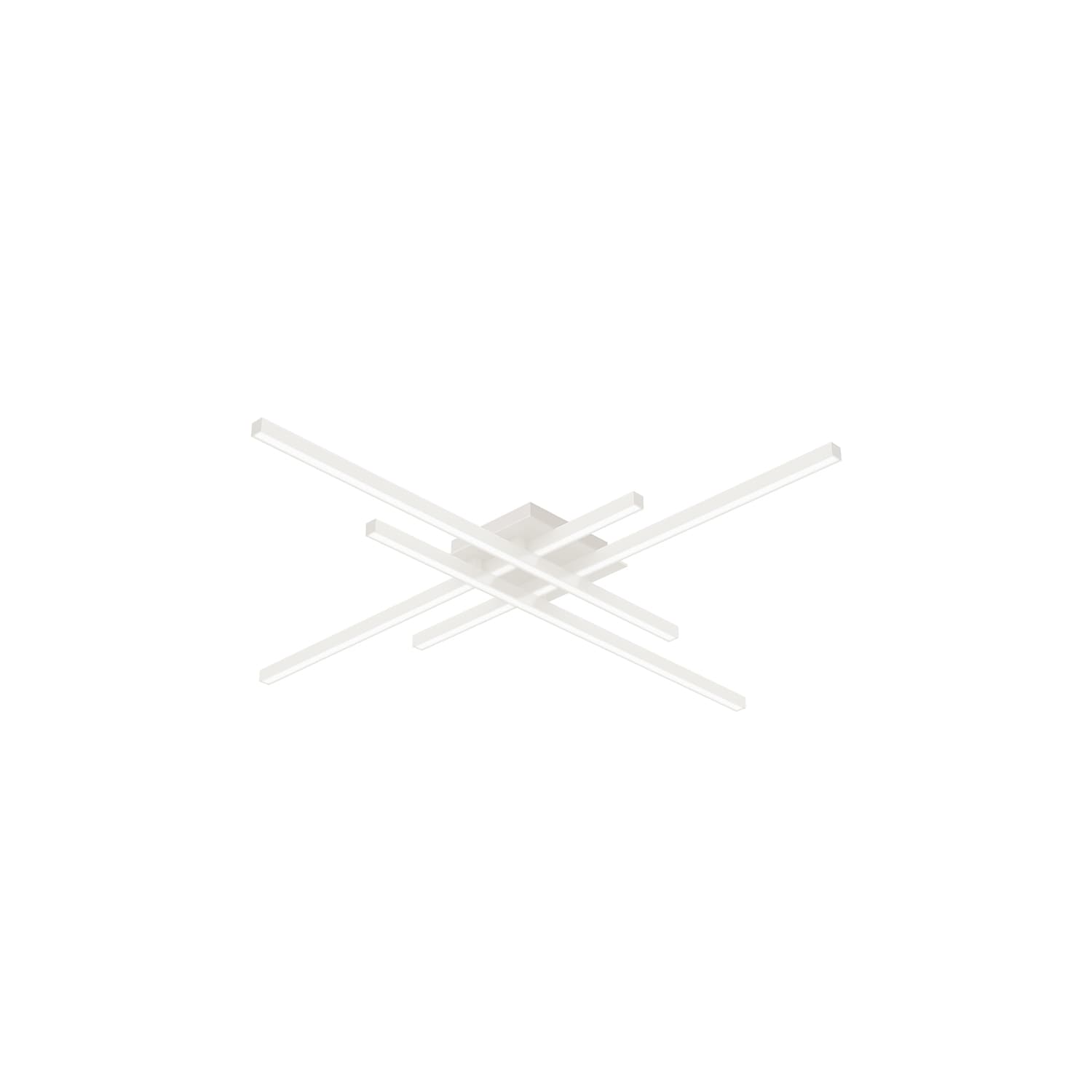 Kuzco Lighting FM18232-WH Vega Minor 1 -Light 31.25-in White Integrated LED Flush Mount Light