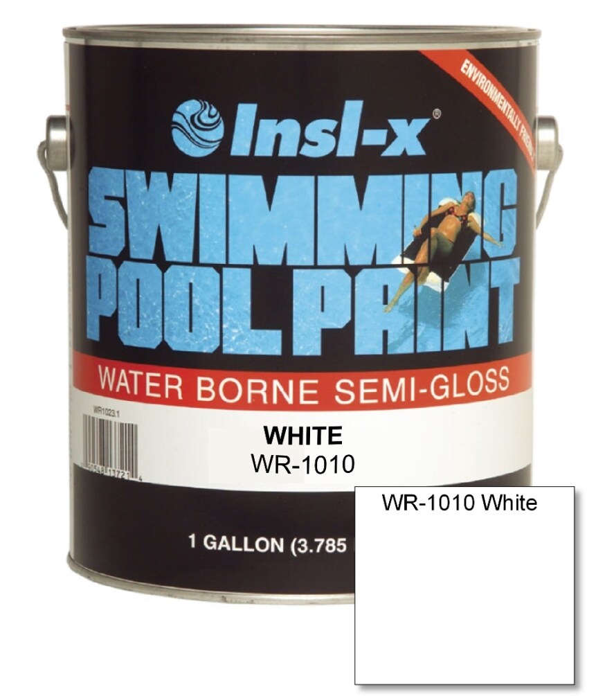 Insl-x WR1010092-01 Semi-gloss Latex Waterproof Pool Paint (1-Gallon)