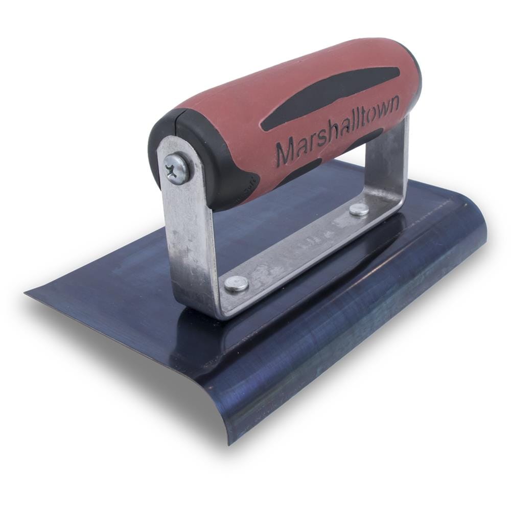 Marshalltown 156BD 6-Inches x 4-Inches Blue steel Concrete Edger with 0.375-Inches Radius