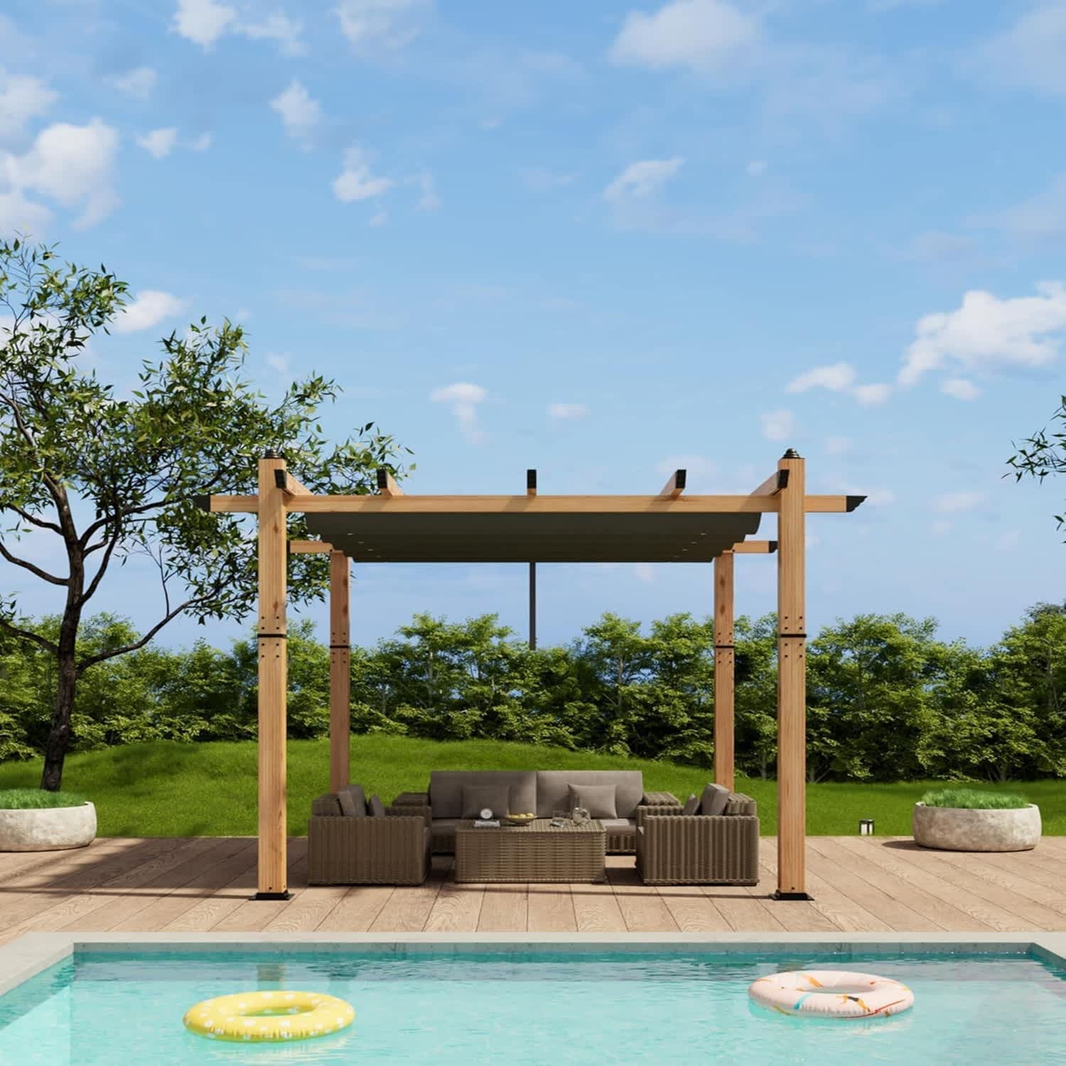 Qeetex LSHQQPHO-335E3I1R Pergolas-2 - View #2