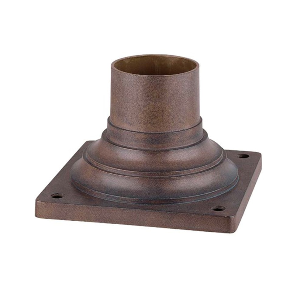 Acclaim Lighting 5999BW 4-Inches Burled walnut Traditional Outdoor Pier mount