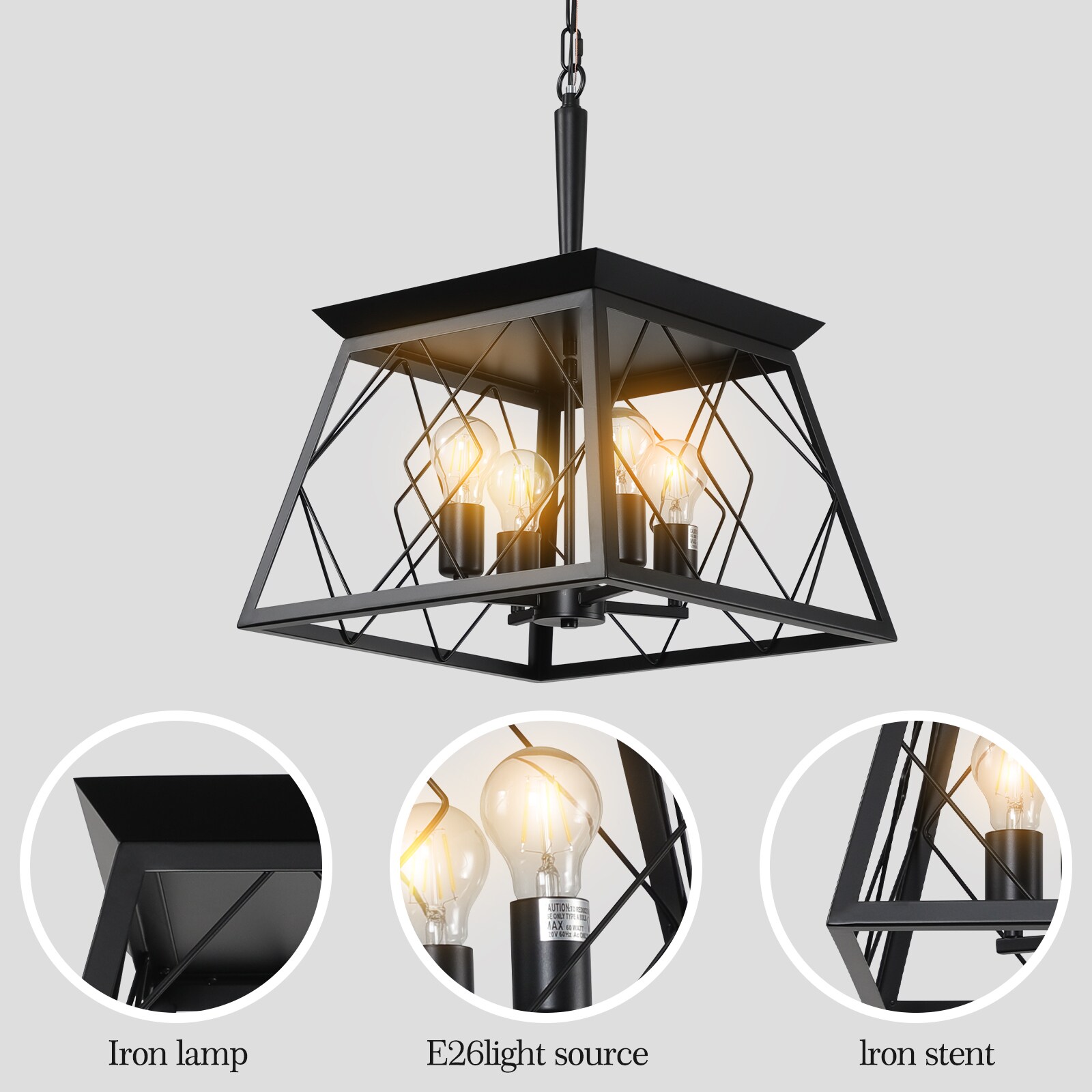 Poinic LTCG-0031 Pendant-Lights - View #4