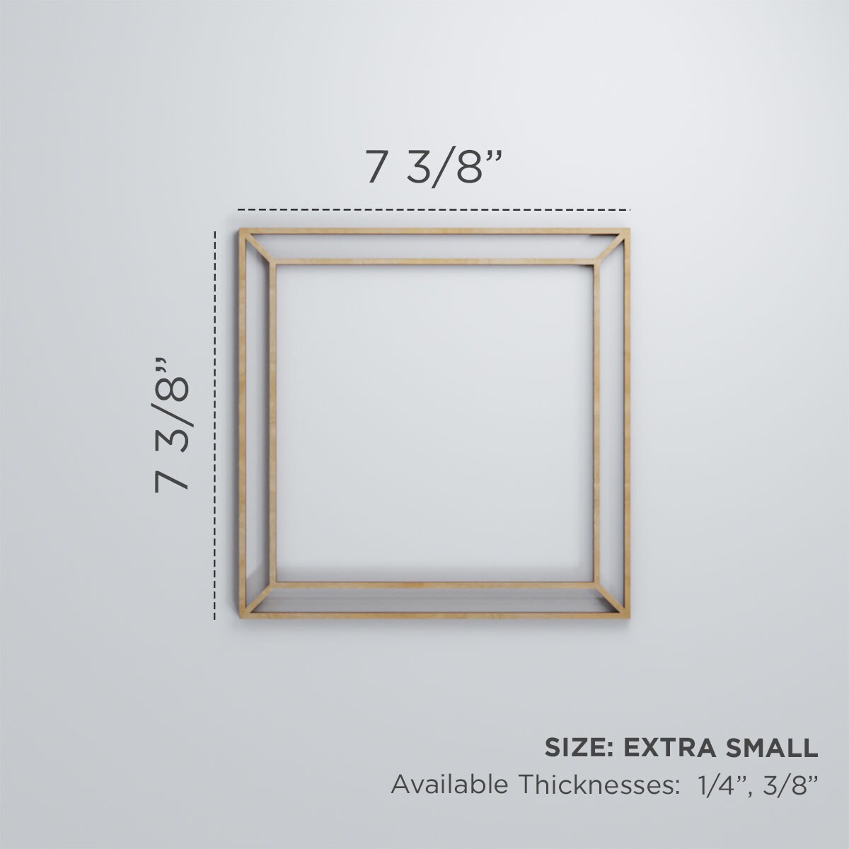 Ekena Millwork WALW08X08X0375FPYMF Wall-Panels - View #3