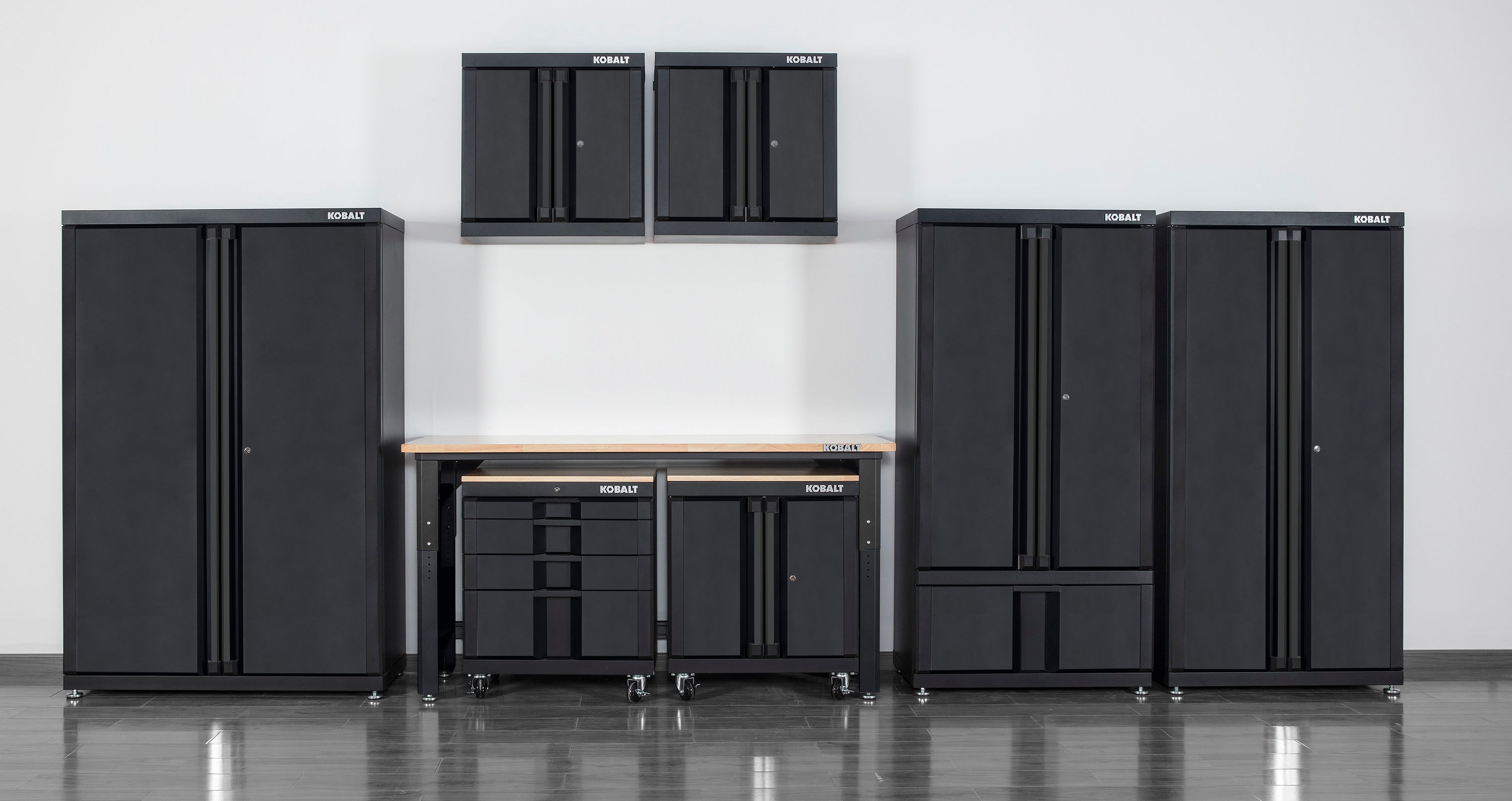 Metal Black Wall Hanging Cabinets Home Garage Storage Cabinets