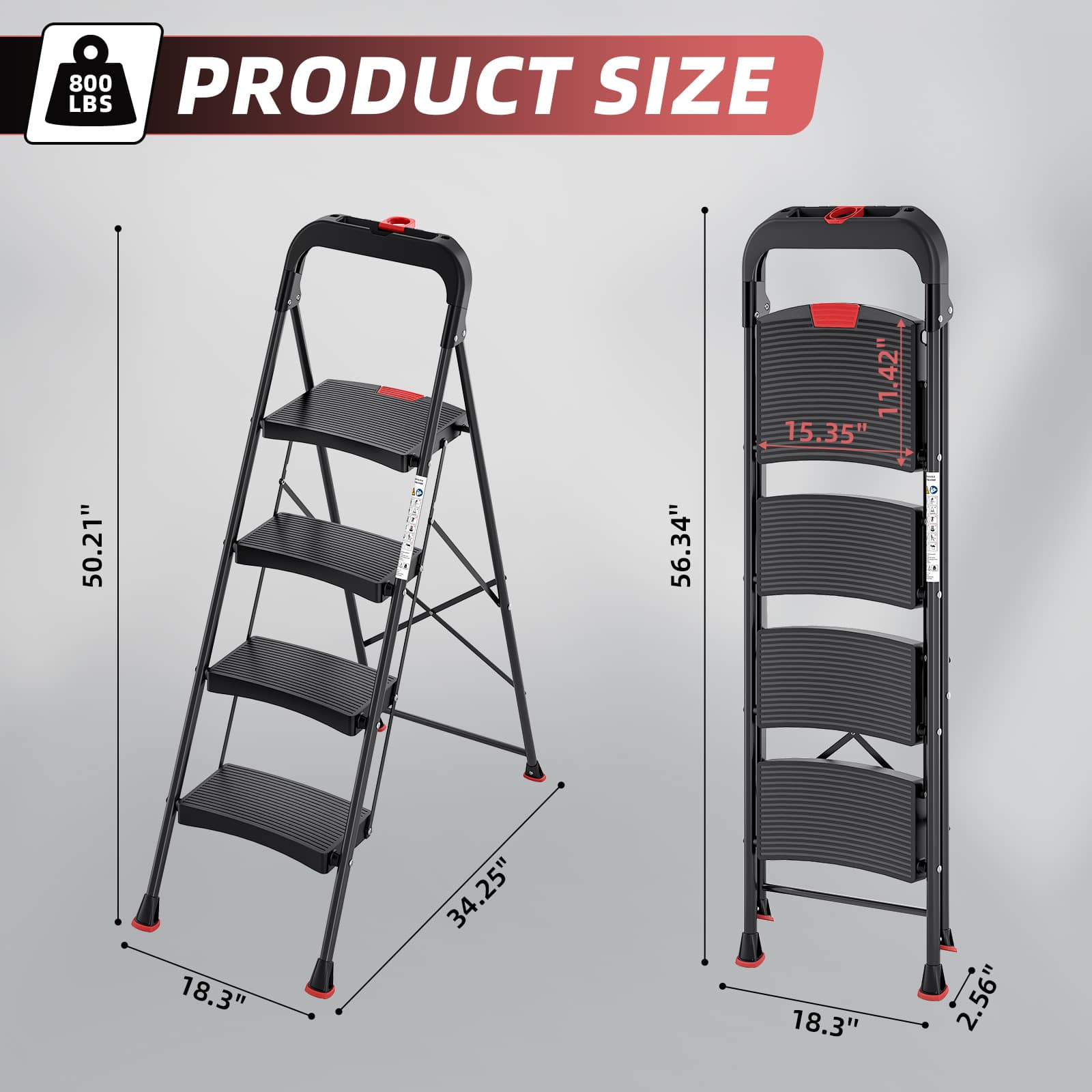 TITANKIT PRO MP-2229-4-DF Step-Ladders - View #9