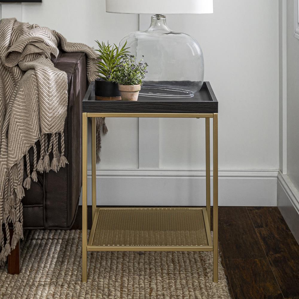 Walker Edison LWF18EMSTGRG End-Tables - View #2