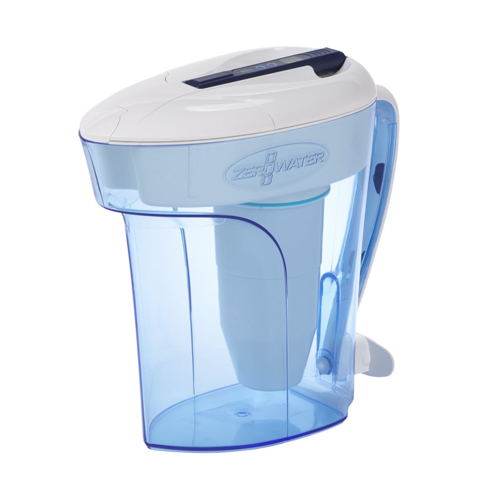 ZeroWater 12-cup Blue Plastic Water Filter Pitcher in the Water Filter  Pitchers department at
