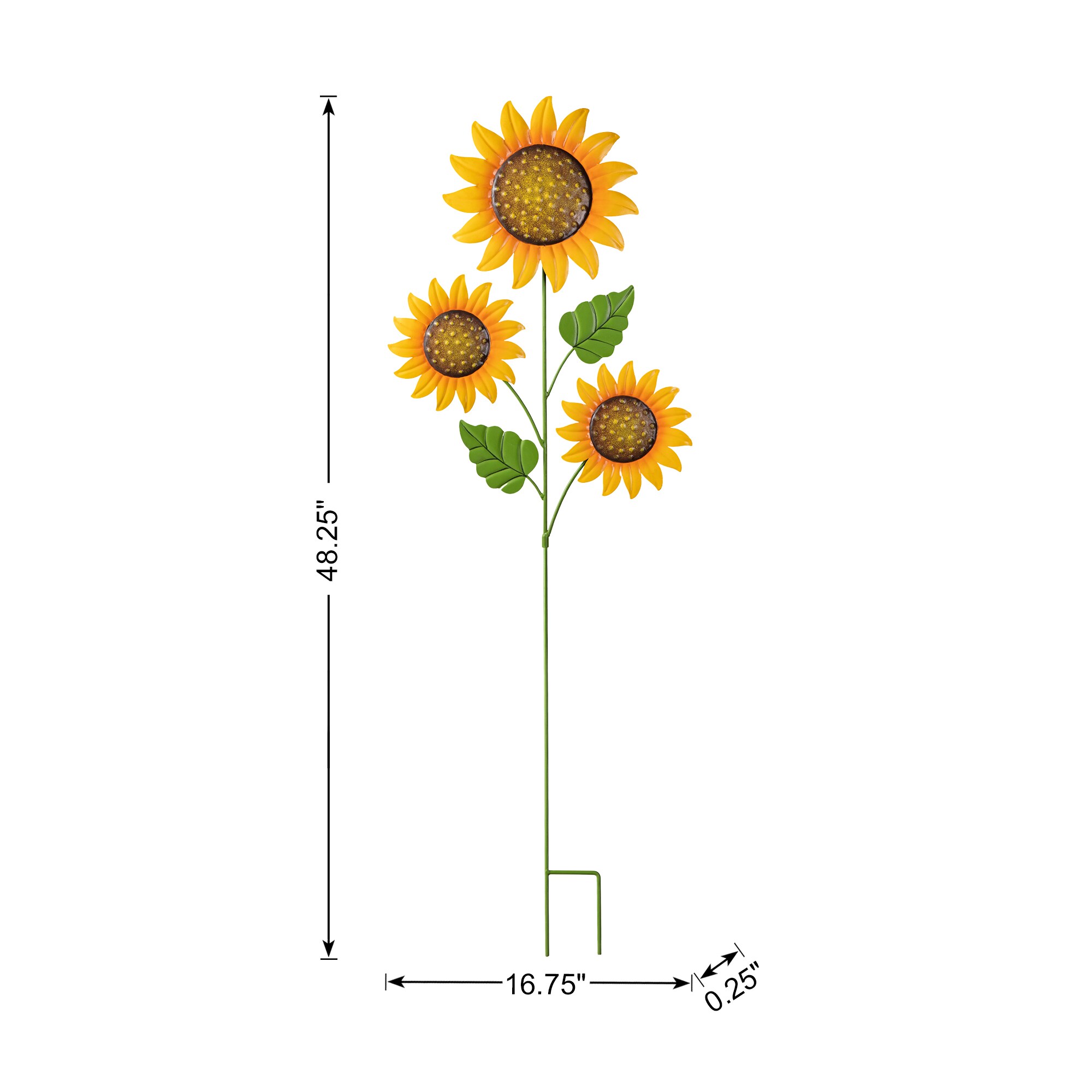 Glitzhome 4-ft Sunflower Yard Decoration 2006500001 at Lowes.com Glitzhome 4-ft Sunflower Yard Decoration 2006500001 at Lowes.com