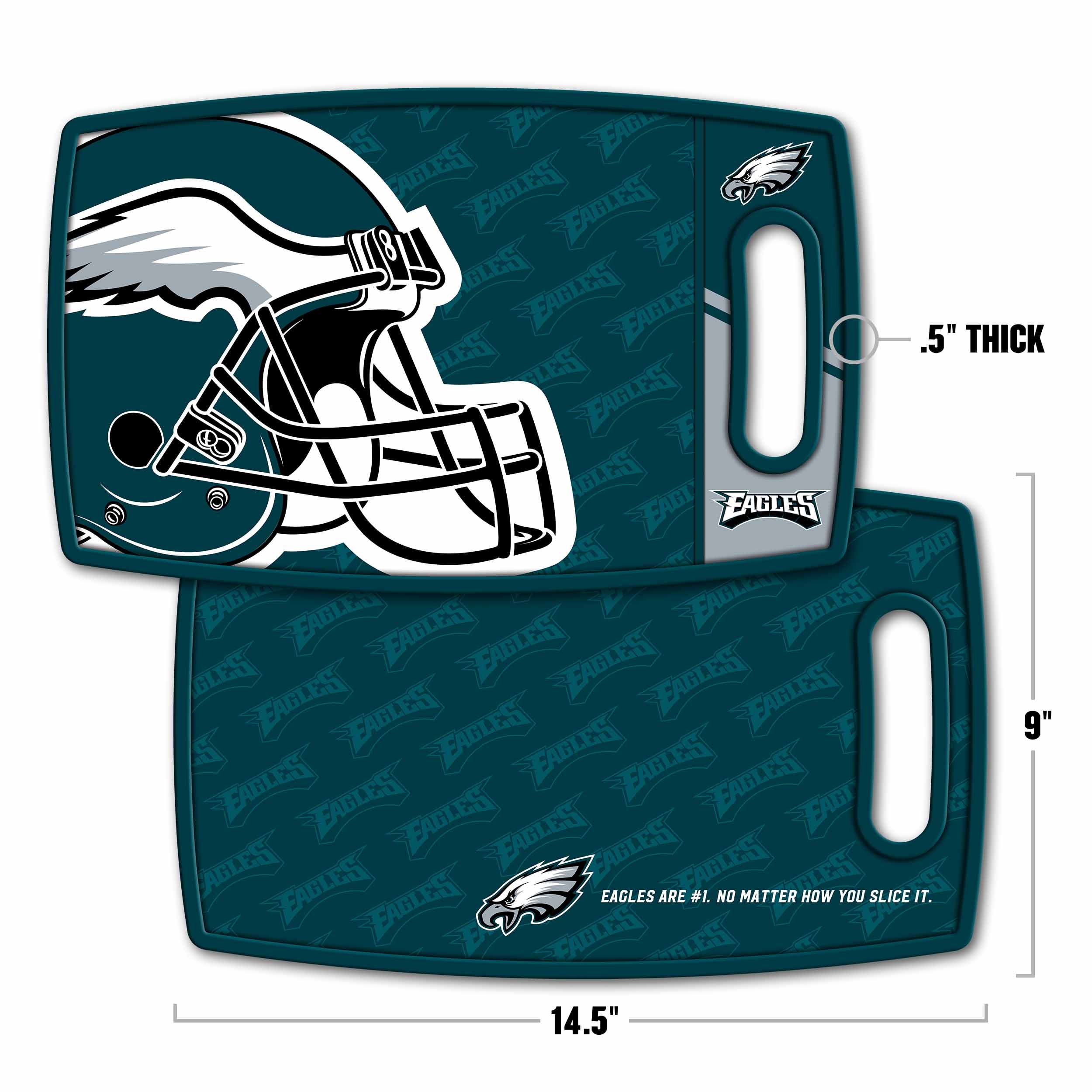 Sportula YouTheFan NFL Philadelphia Eagles Logo Series Cutting Board in the  Cutting Boards department at