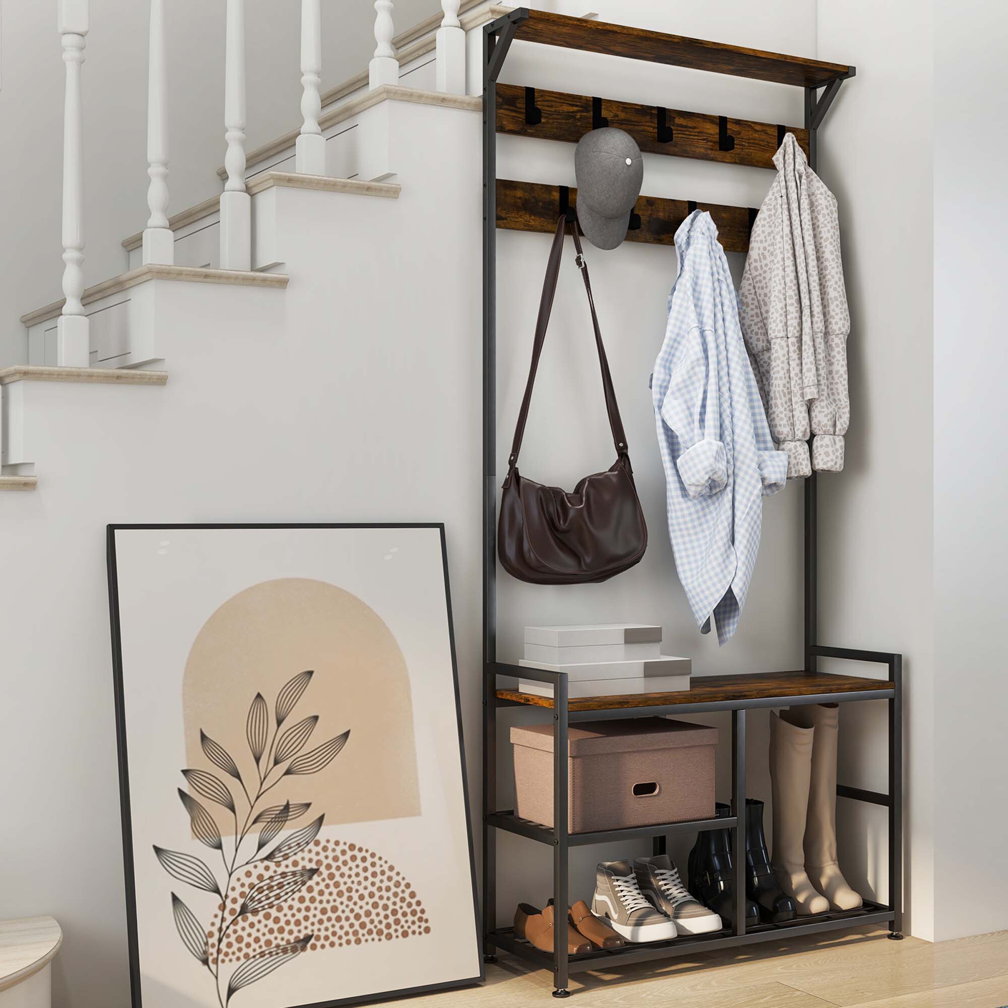 Goplus LWS00497 Coatrack-Stands-Pedestals - View #4