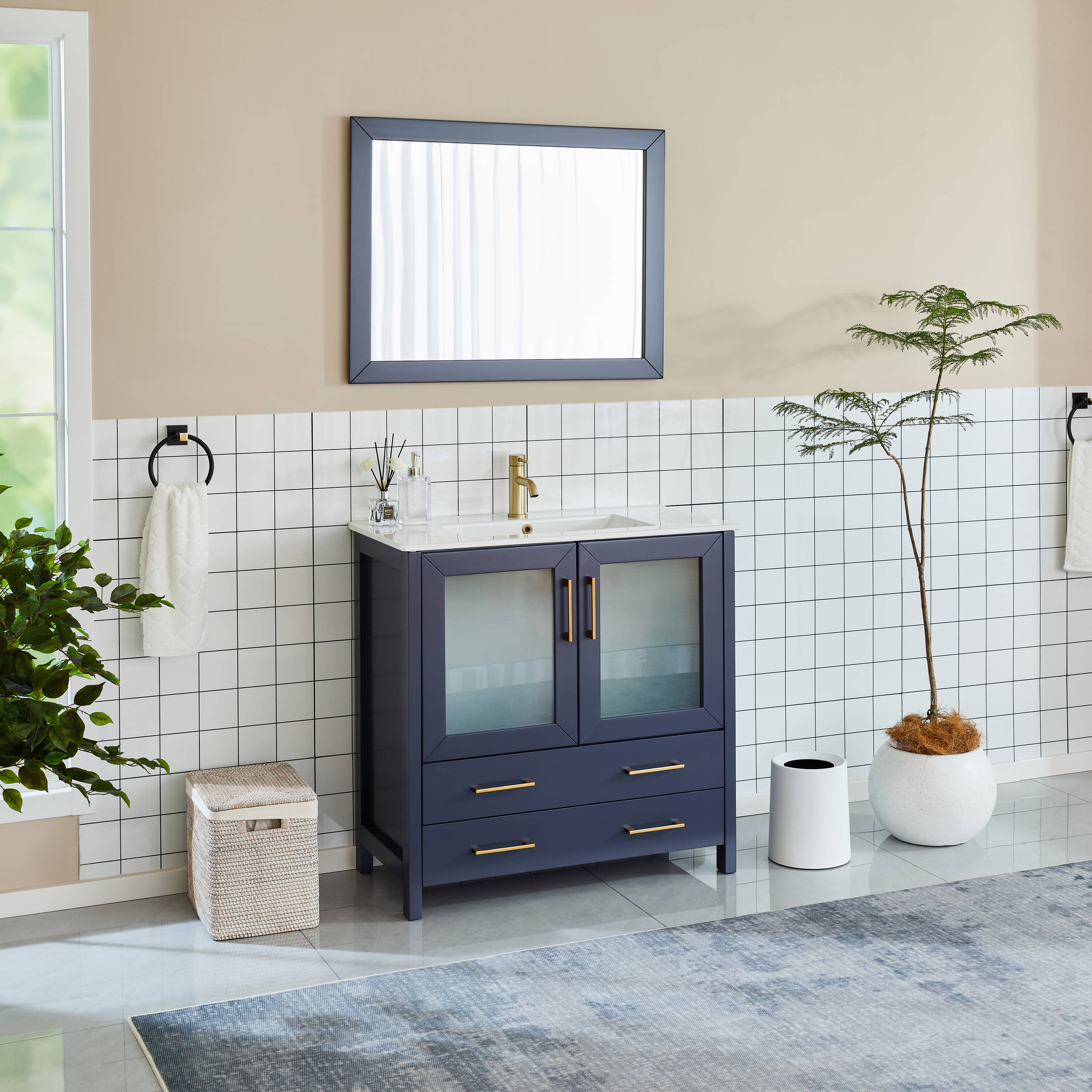 Vanity Art VA3036-B Bath-Vanity-Combo - View #8