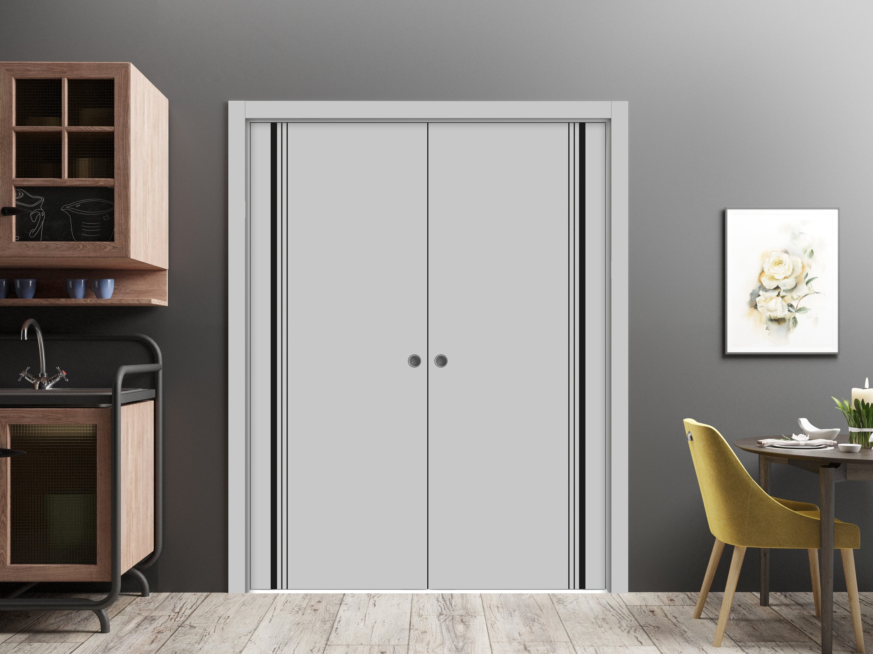 SARTODOORS PL0011DPGRE3284 French-Doors - View #5