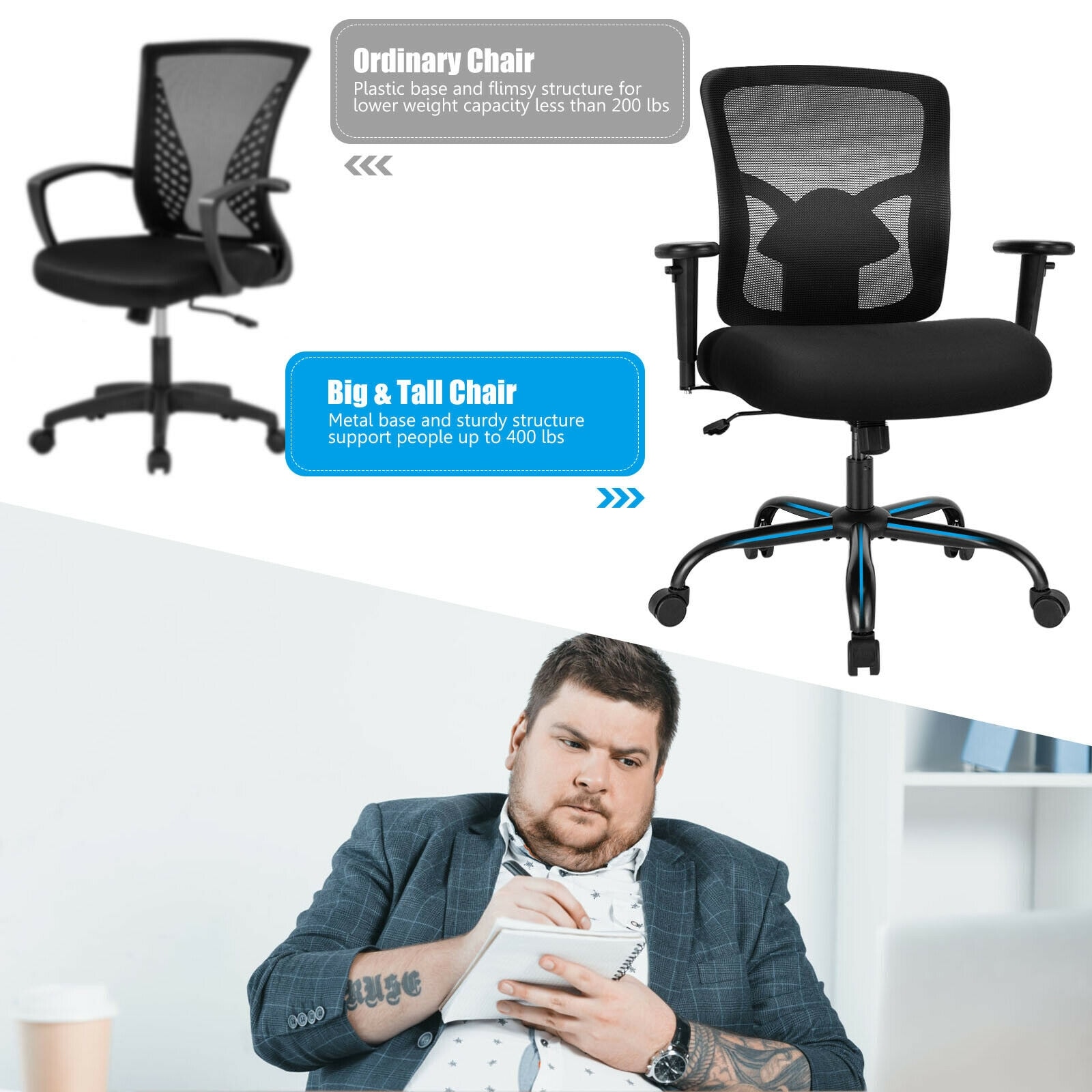 Slickblue D-CO-40476WH Office-Chairs - View #5